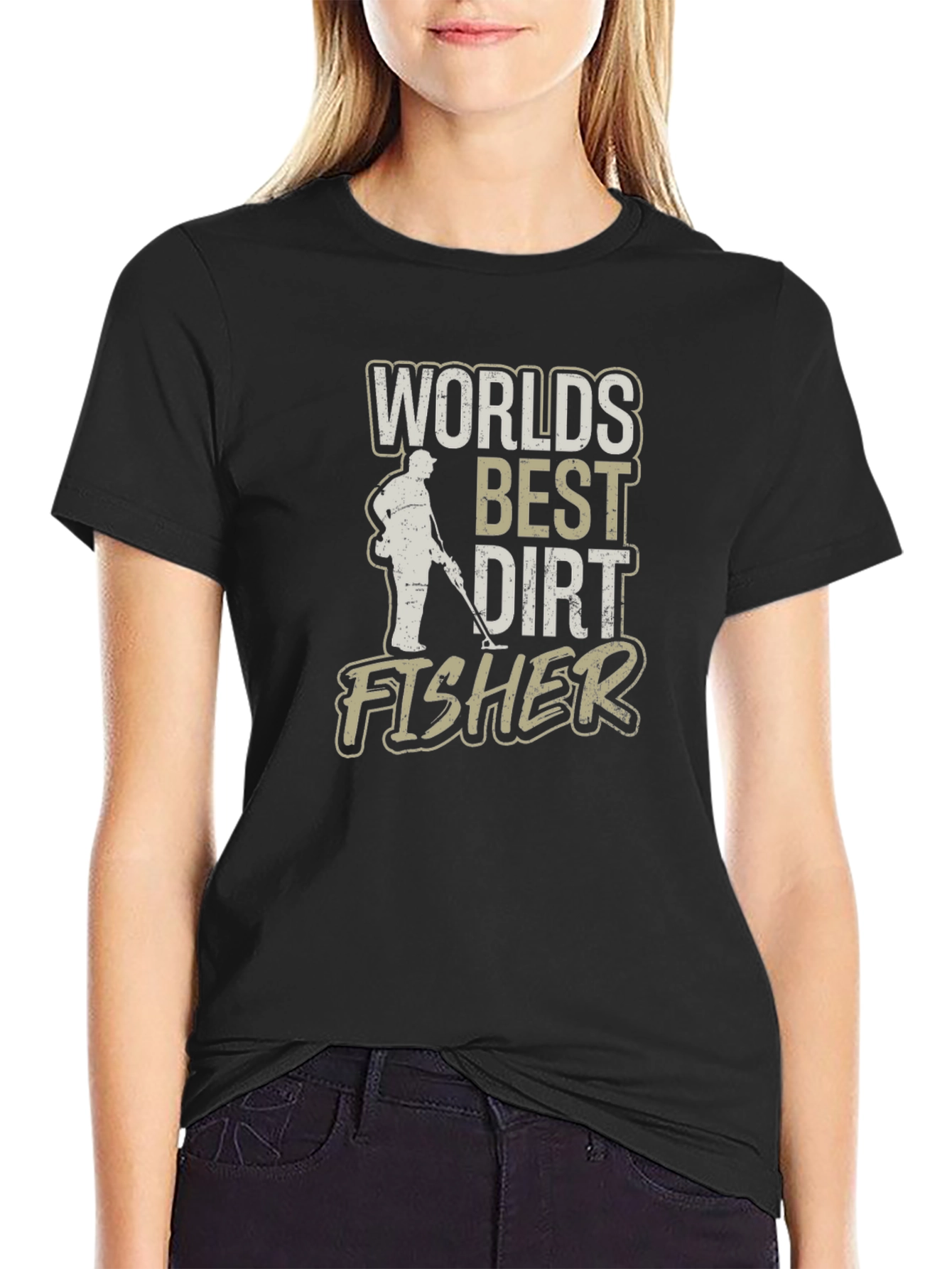 Worlds Best Dirt Fisher T-Shirt