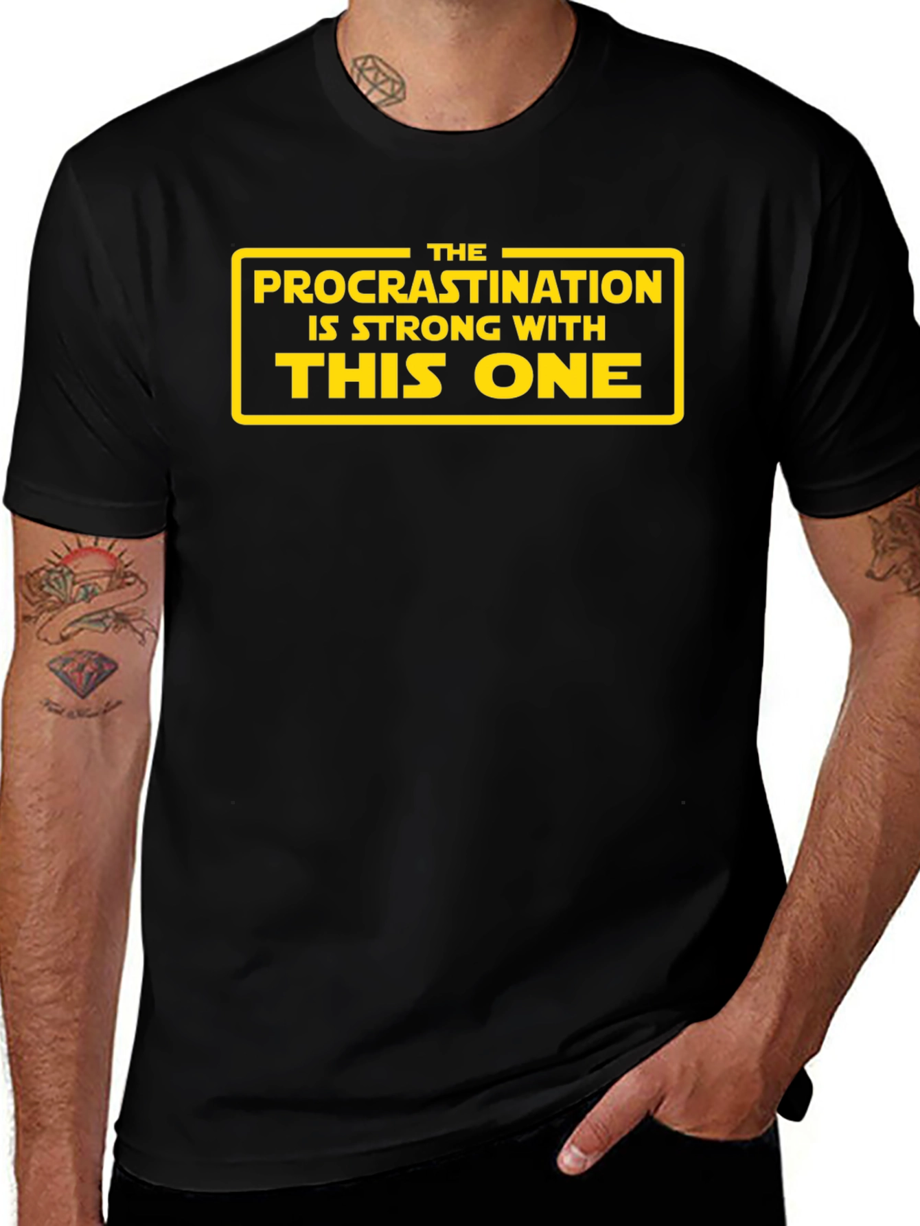Procrastination Star Wars Inspired T-Shirt