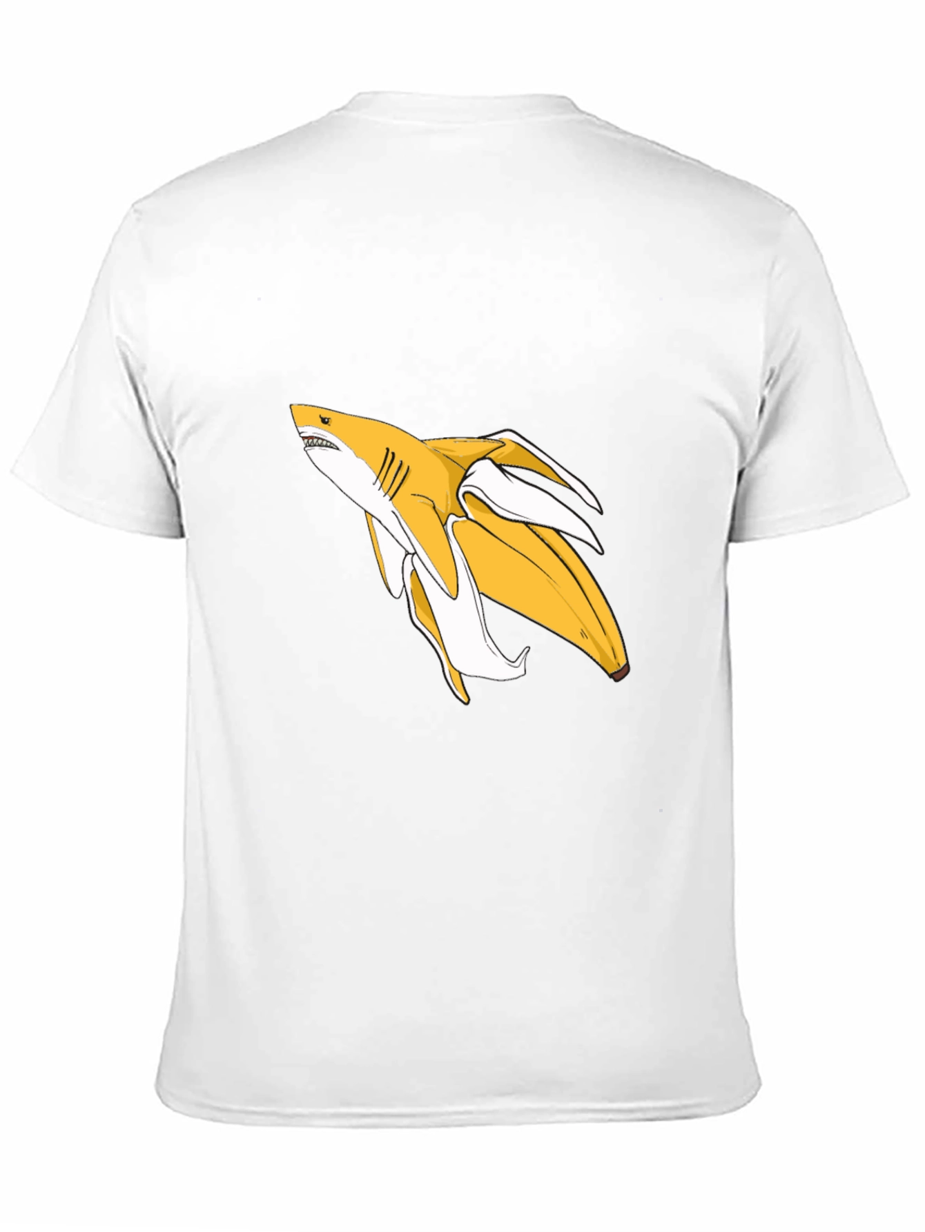 Banana Shark Graphic Tee - Black