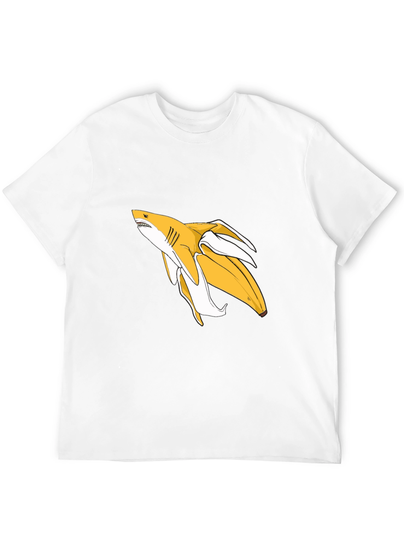 Banana Shark Graphic Tee - Black