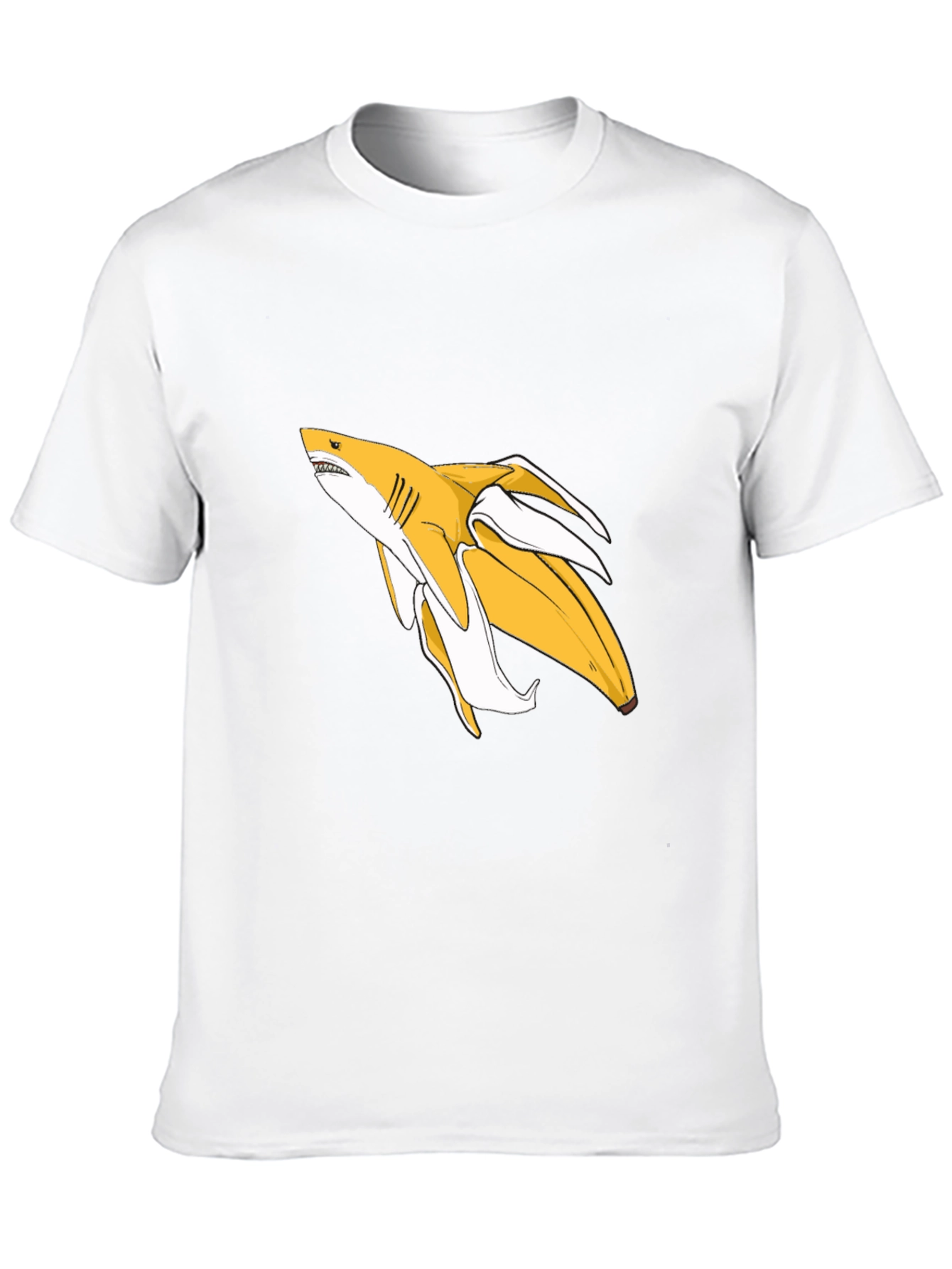 Banana Shark Graphic Tee - Black