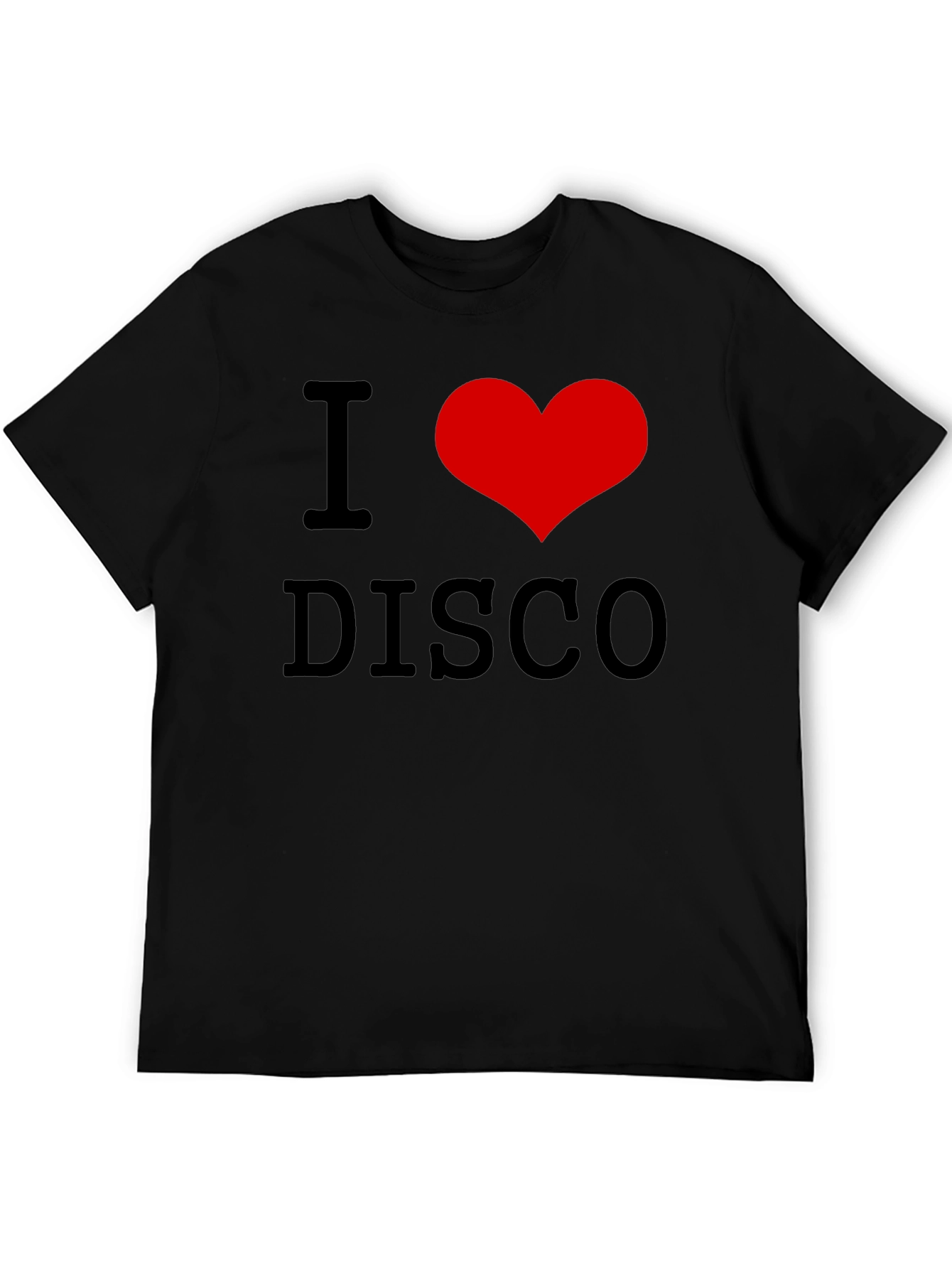 I Heart Disco Graphic Tee - Retro Dance Shirt