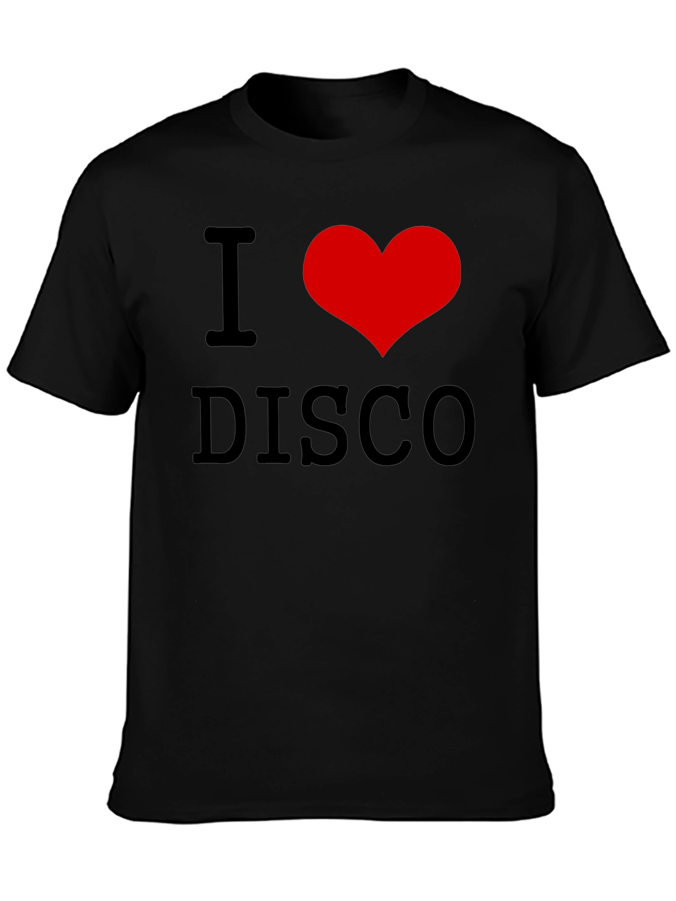I Heart Disco Graphic Tee - Retro Dance Shirt