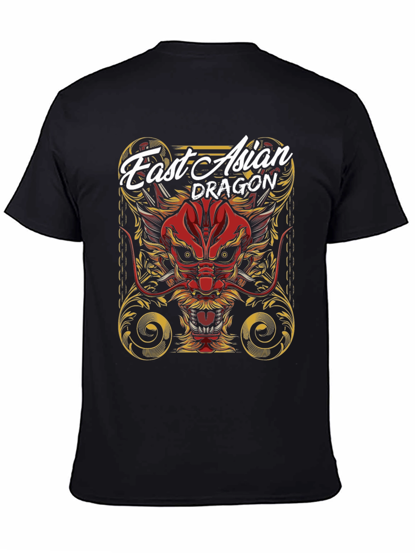 Fast Asian Dragon Graphic Tee