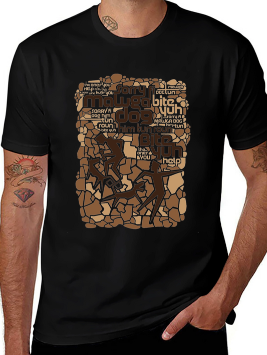 Graphic Tee - Mawga Dog Bite Yuh