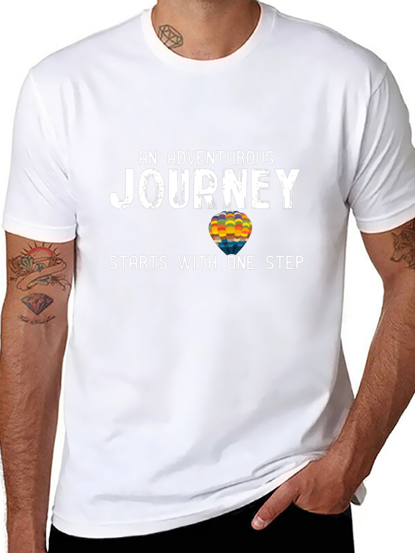 Adventure Journey T-Shirt - One Step Starts it All!