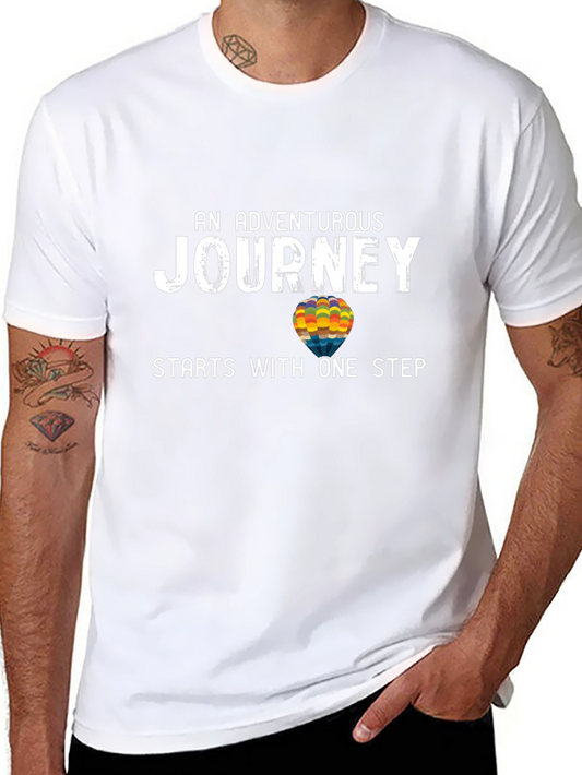 Adventure Journey T-Shirt - One Step Starts it All!