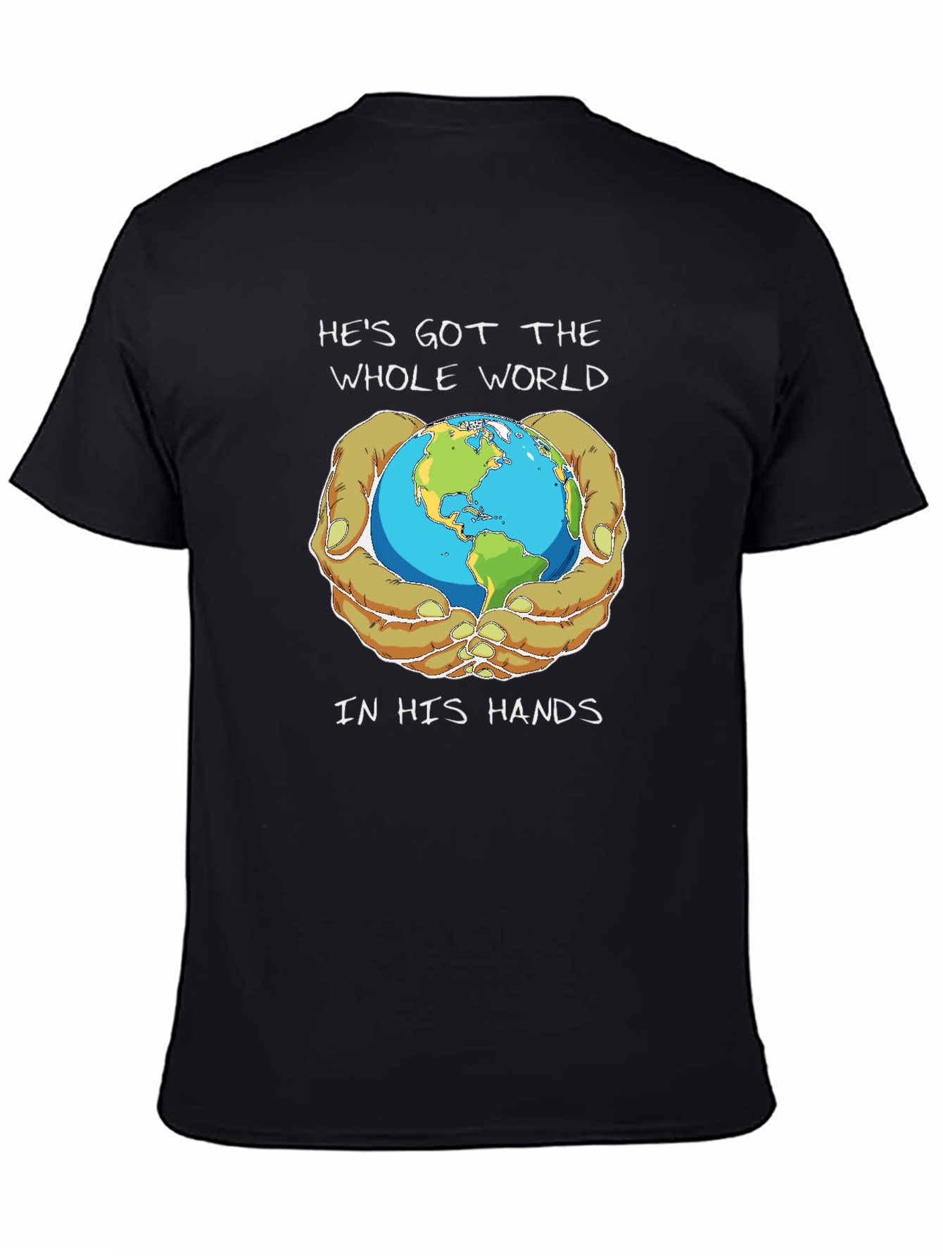 Earth In His Hands Graphic T-Shirt