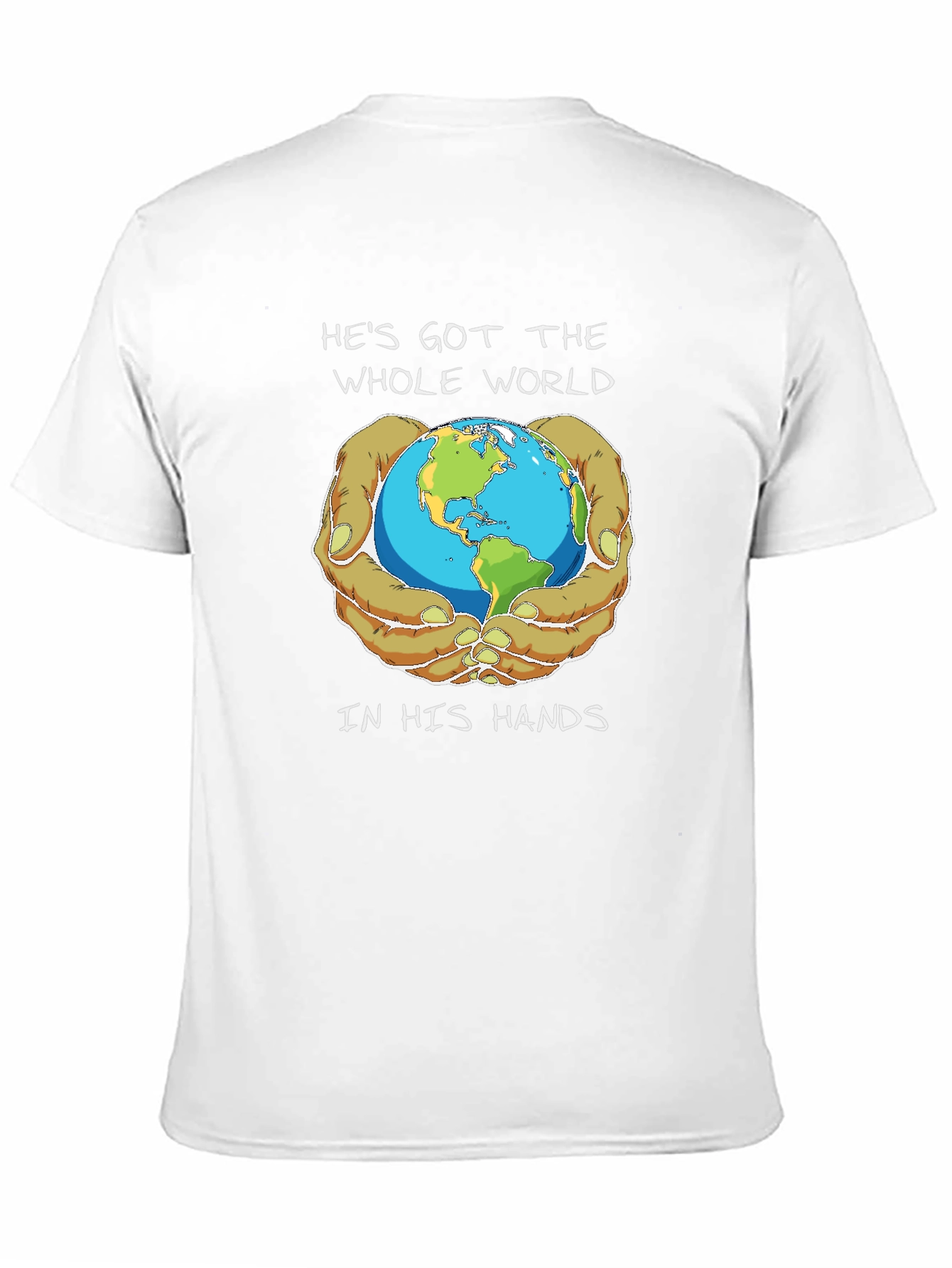 Earth In His Hands Graphic T-Shirt