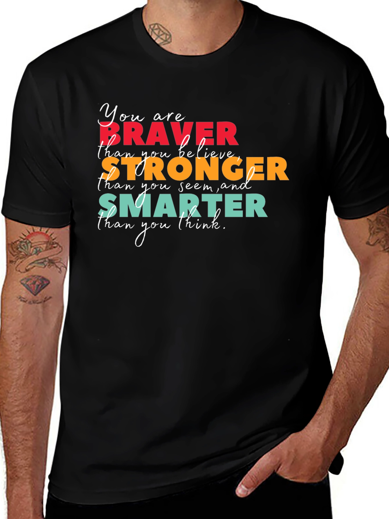 Braver Stronger Smarter Graphic Tee