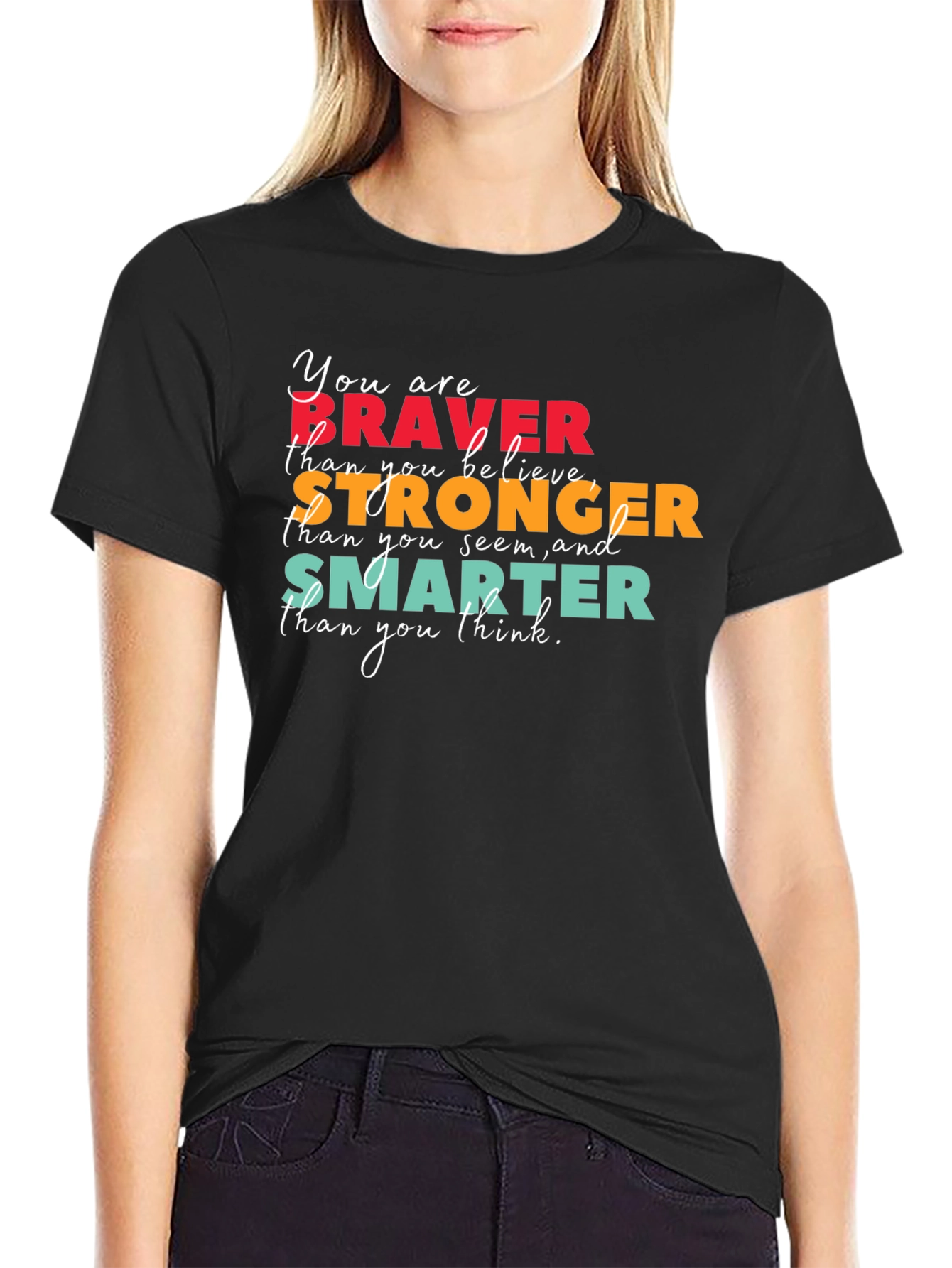 Braver Stronger Smarter Graphic Tee