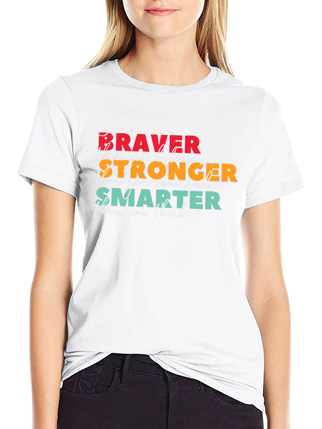 Braver Stronger Smarter Graphic Tee