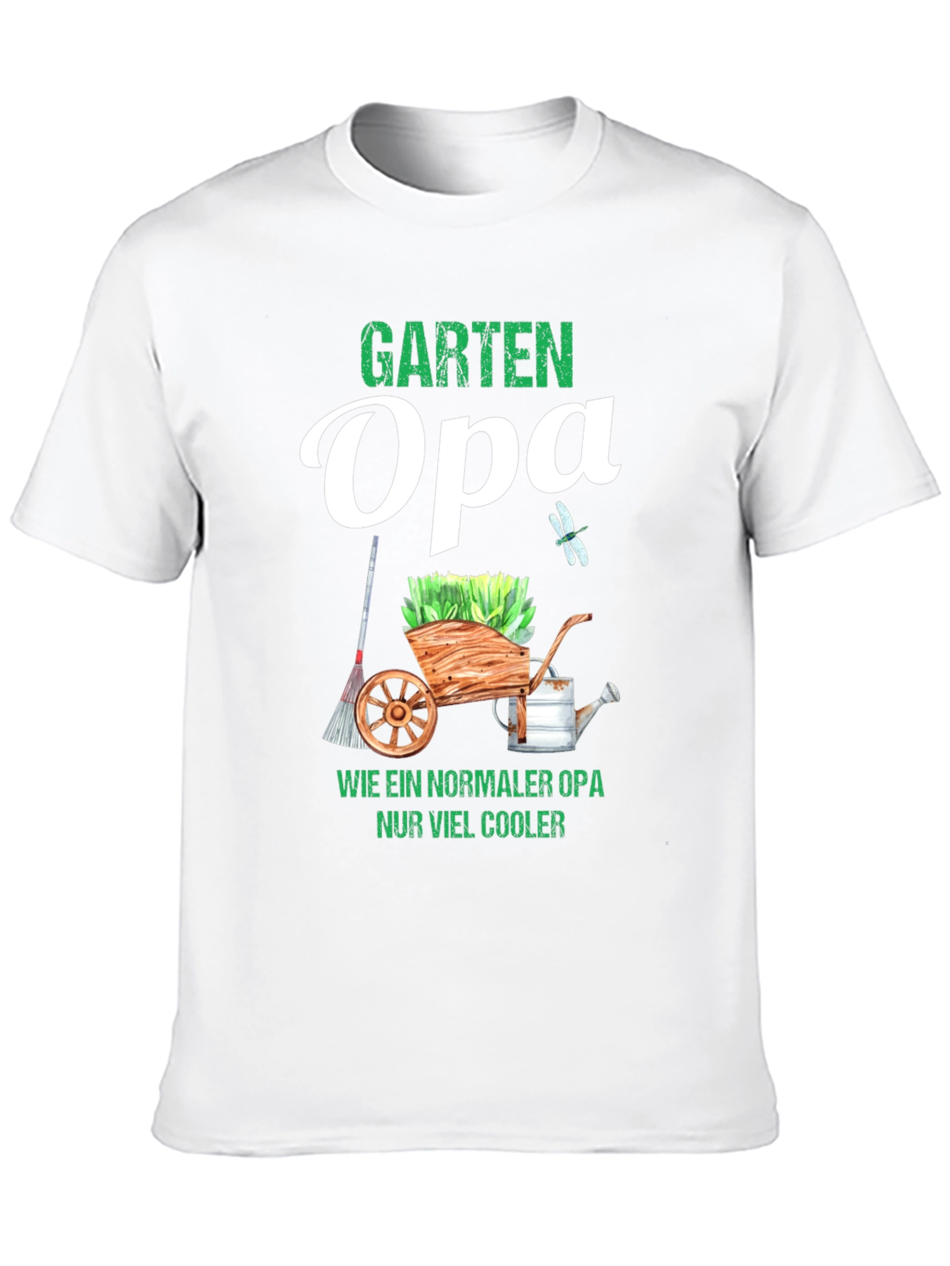 Garten Opa T-Shirt - Cool Grandpa Gardener Tee