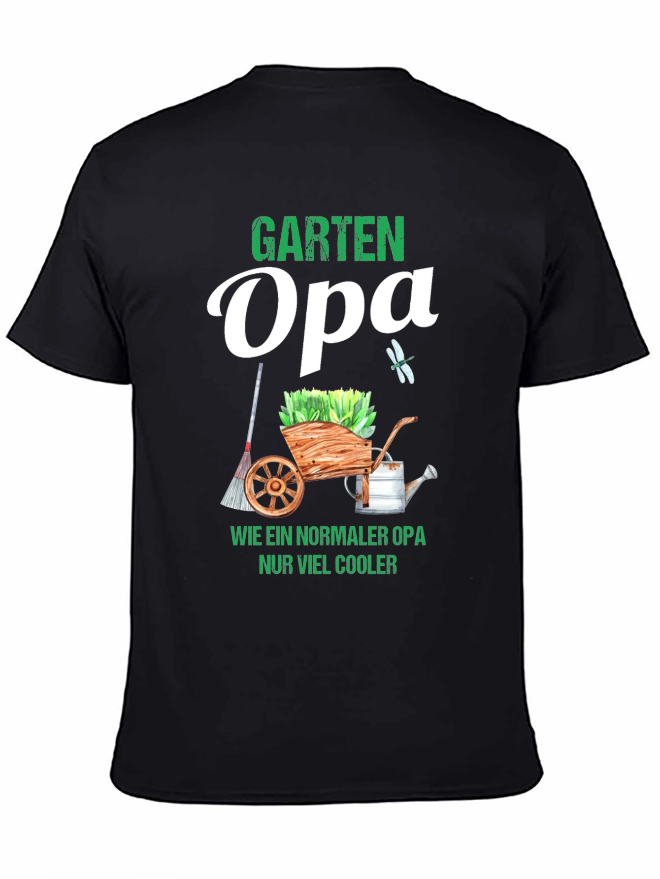 Garten Opa T-Shirt - Cool Grandpa Gardener Tee