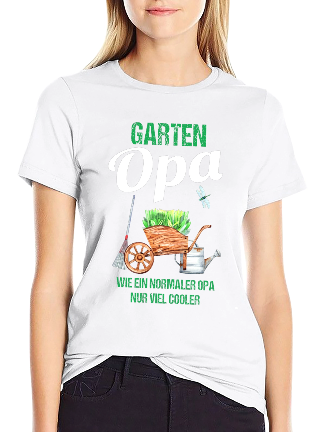 Garten Opa T-Shirt - Cool Grandpa Gardener Tee