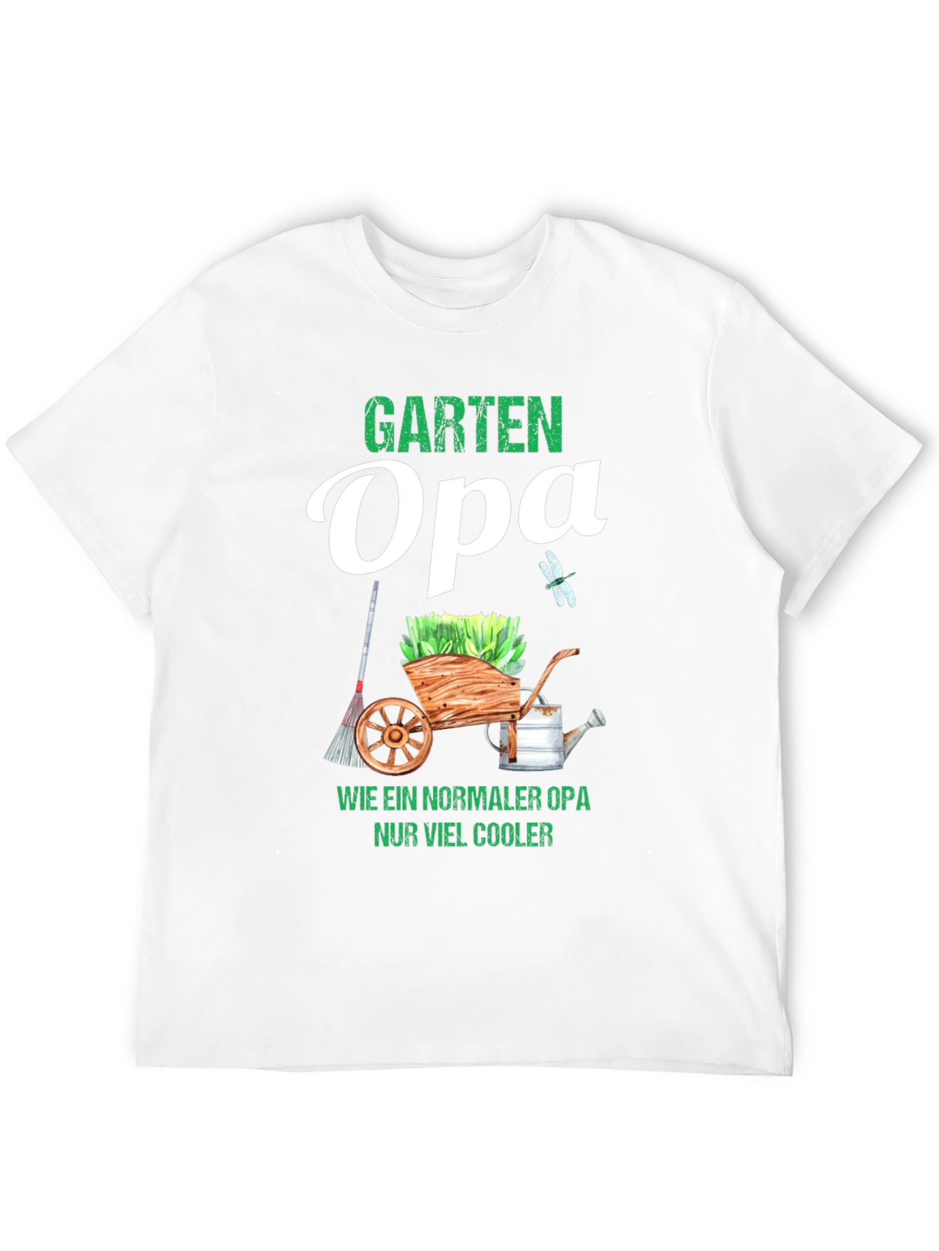 Garten Opa T-Shirt - Cool Grandpa Gardener Tee