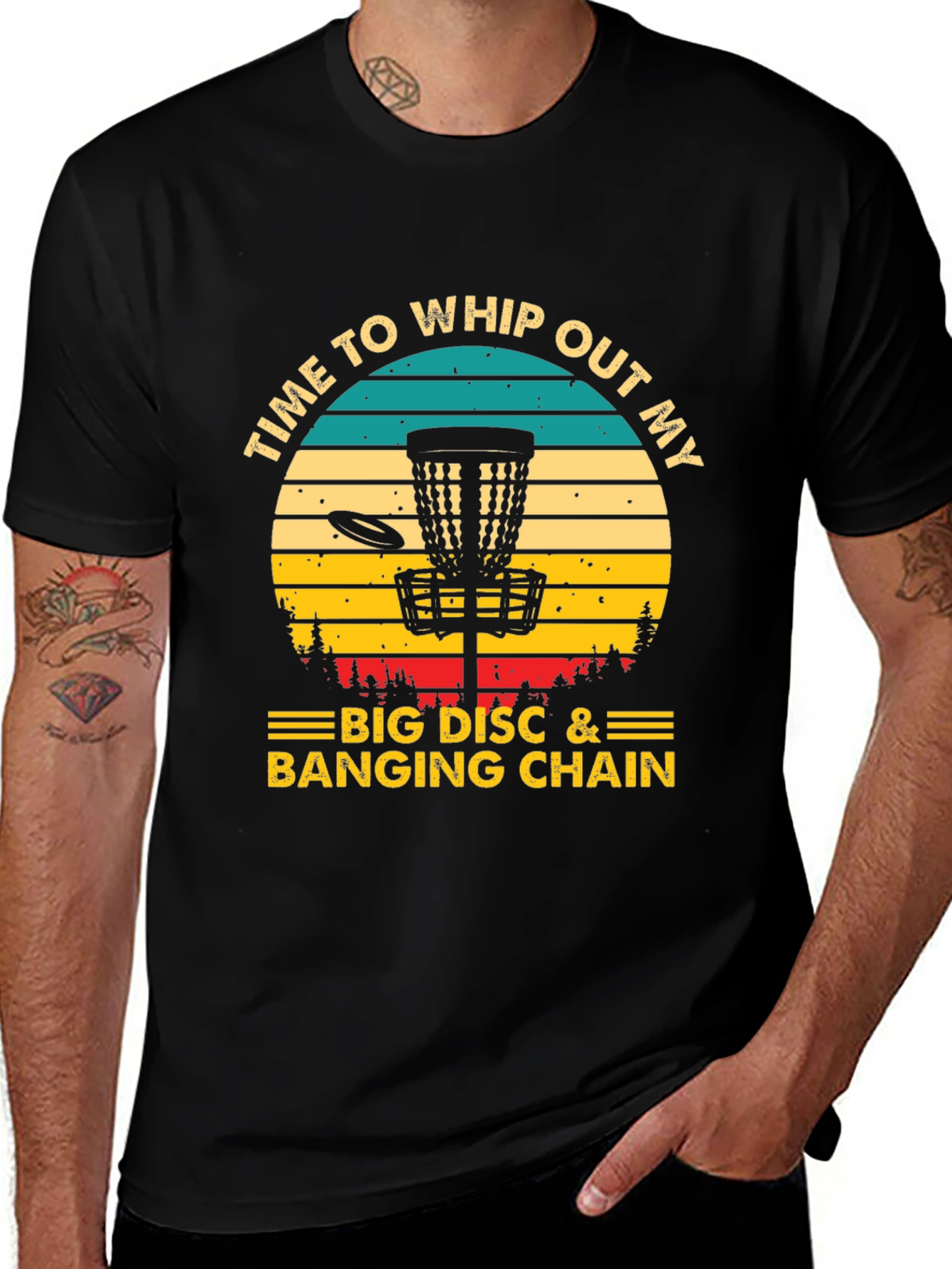 Time To Whip Out My Disc Golf T-Shirt