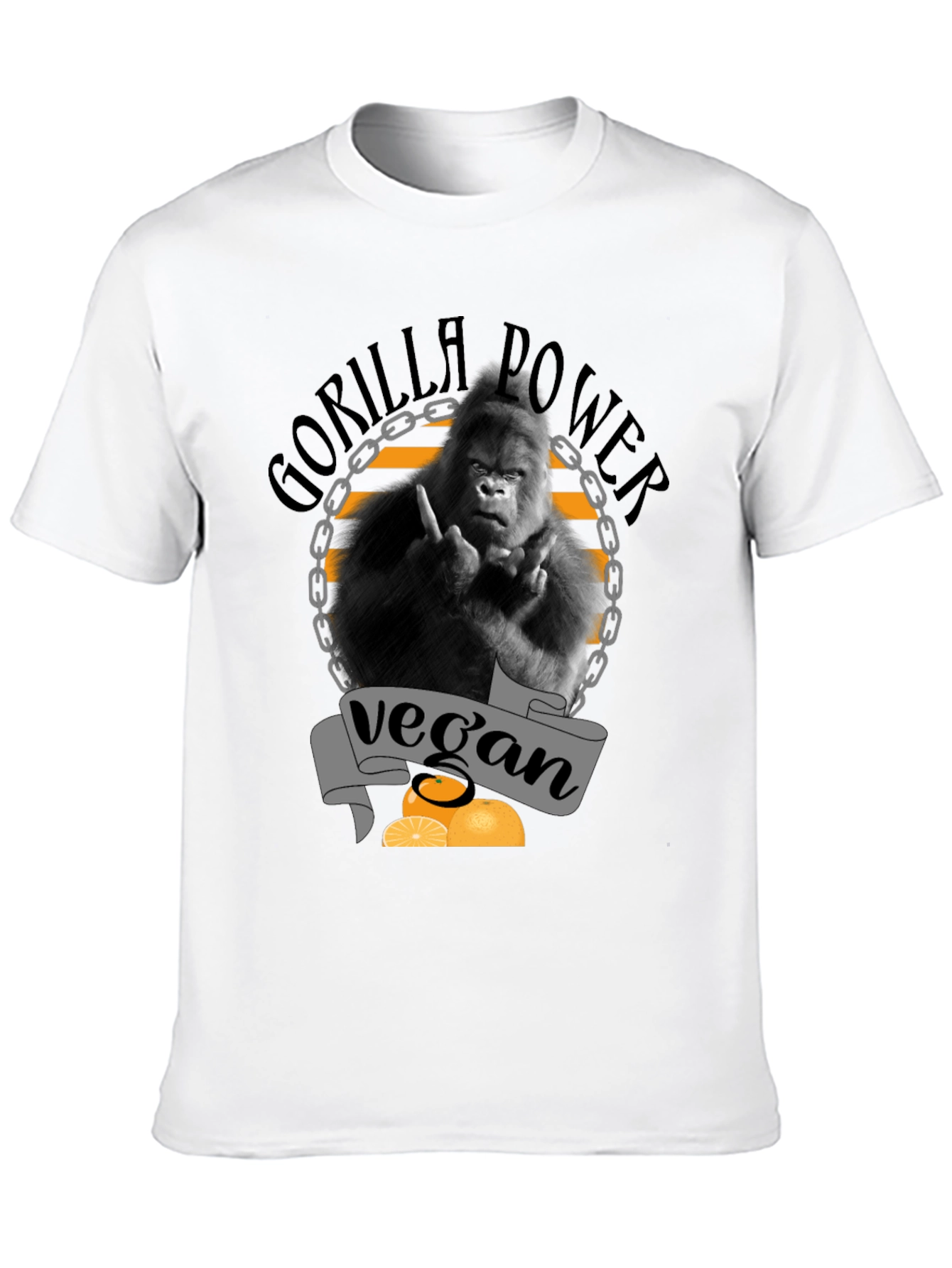 Vegan Gorilla Power T-Shirt