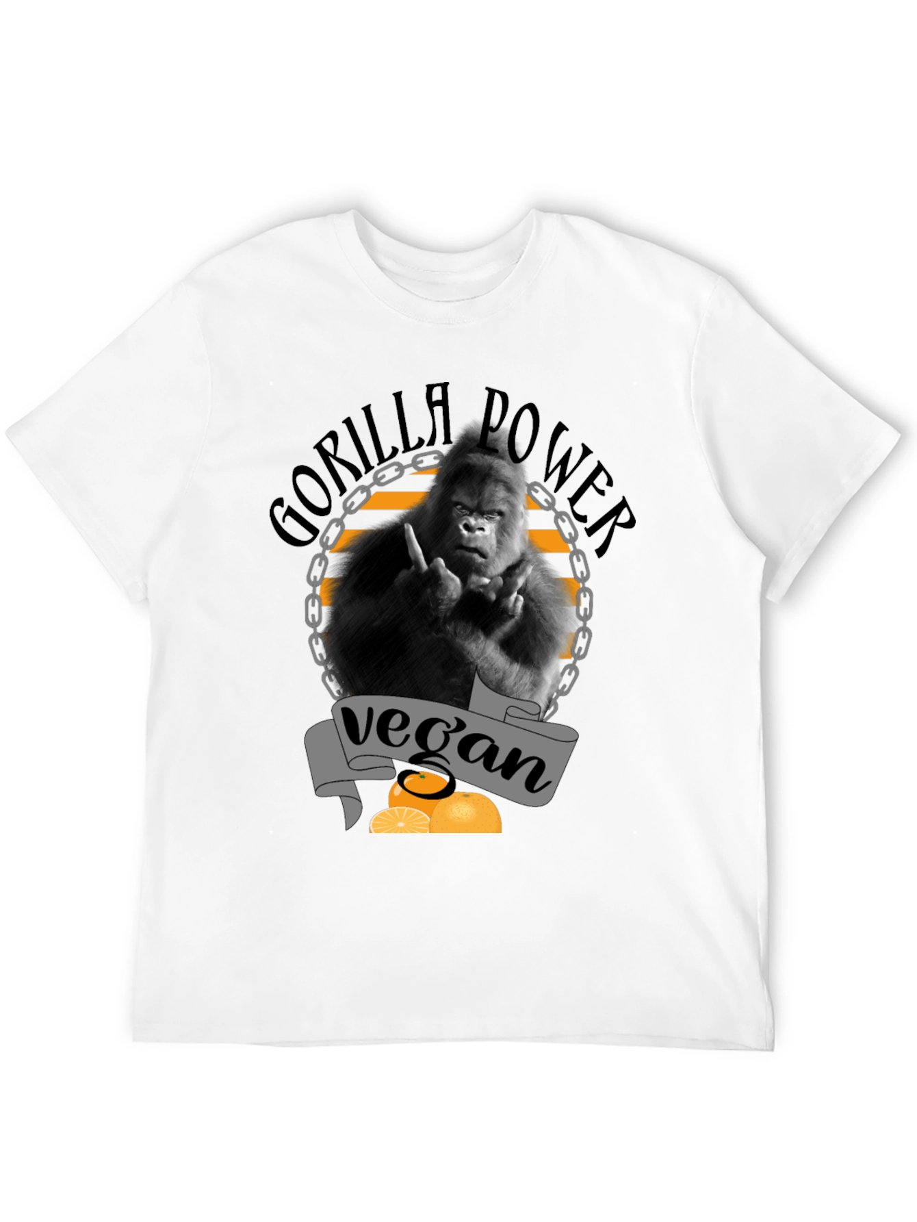 Vegan Gorilla Power T-Shirt