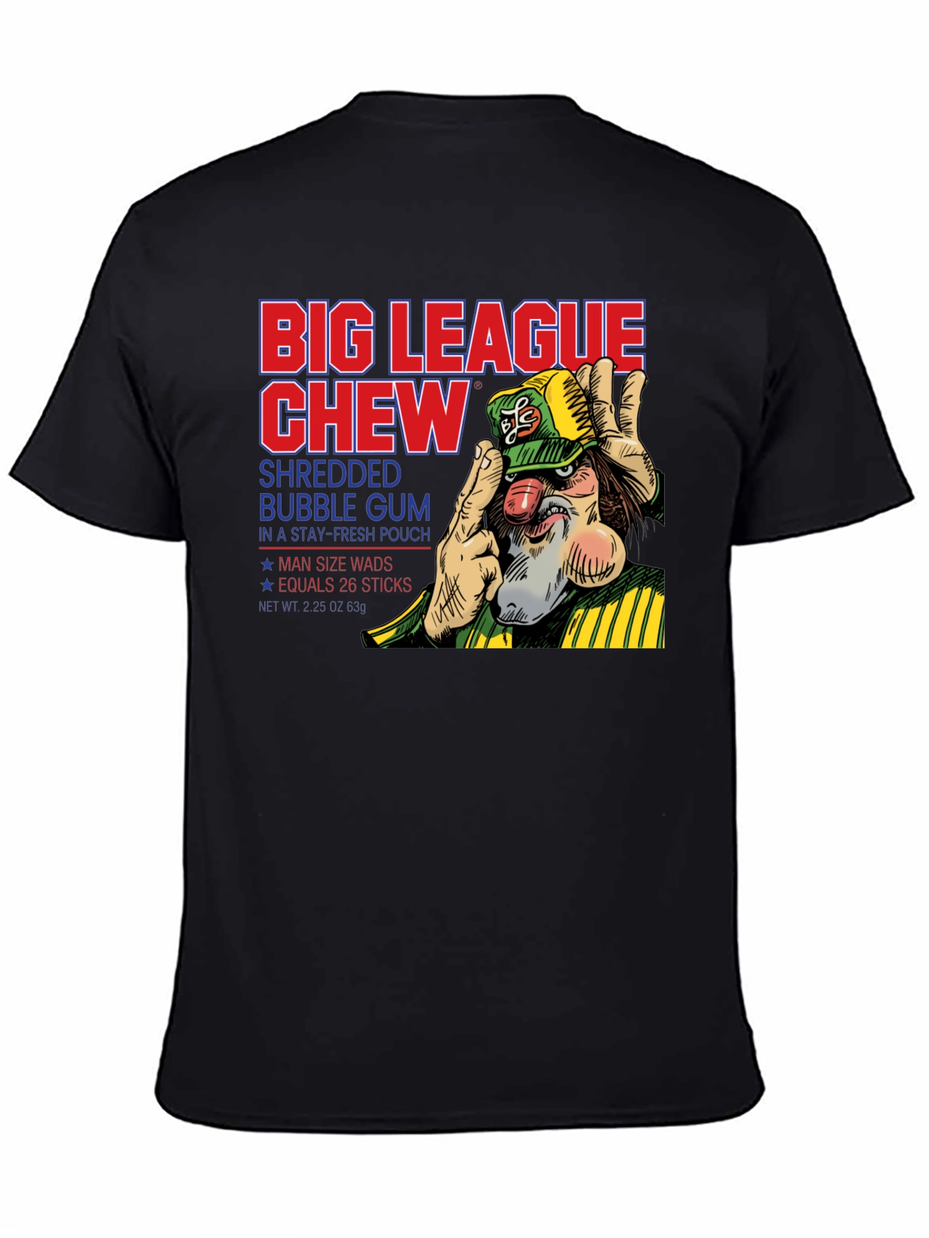 Big League Chew Graphic T-Shirt - Black