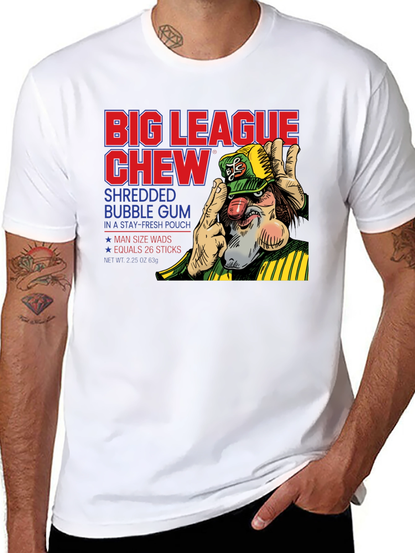 Big League Chew Graphic T-Shirt - Black