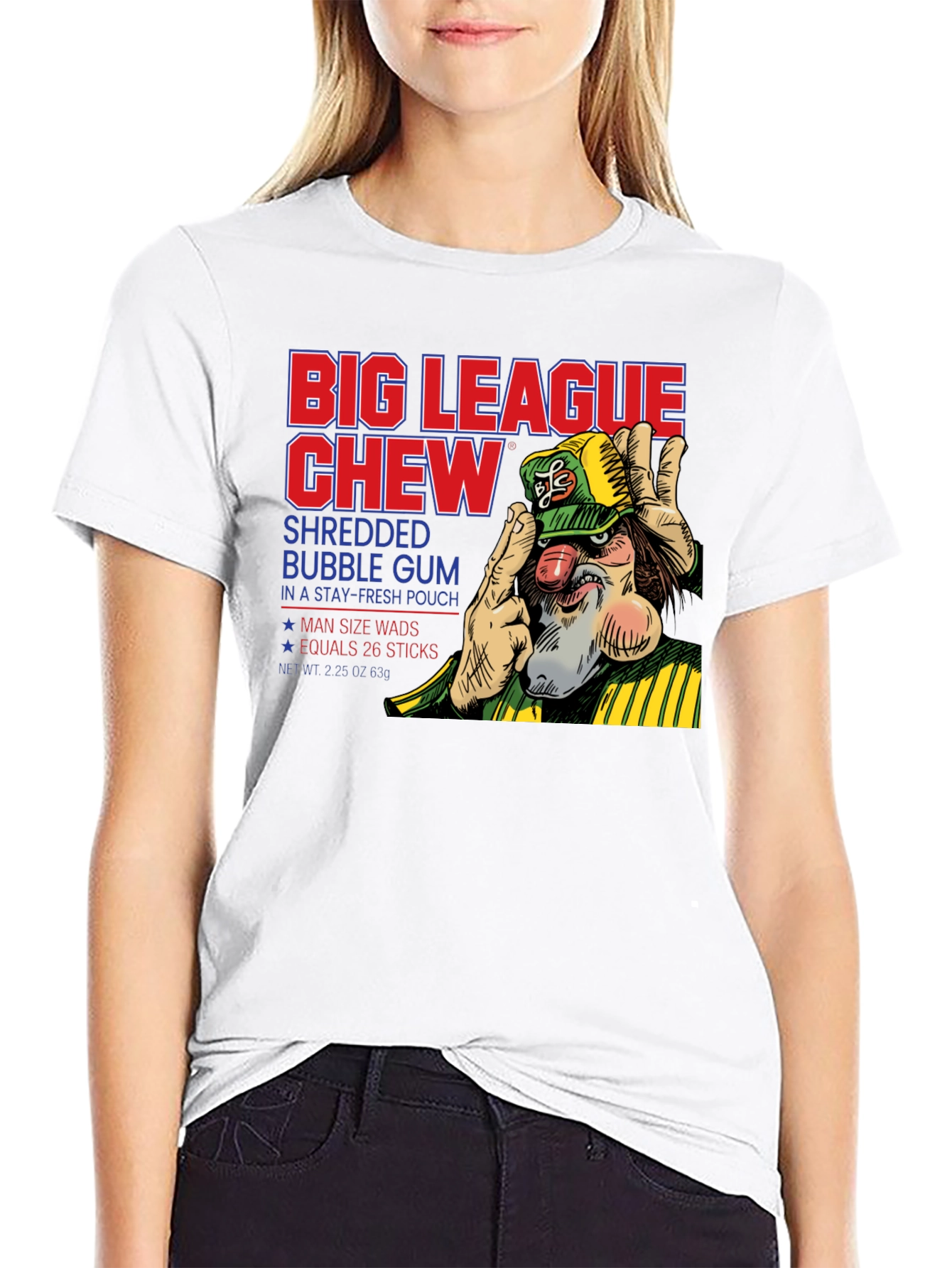 Big League Chew Graphic T-Shirt - Black