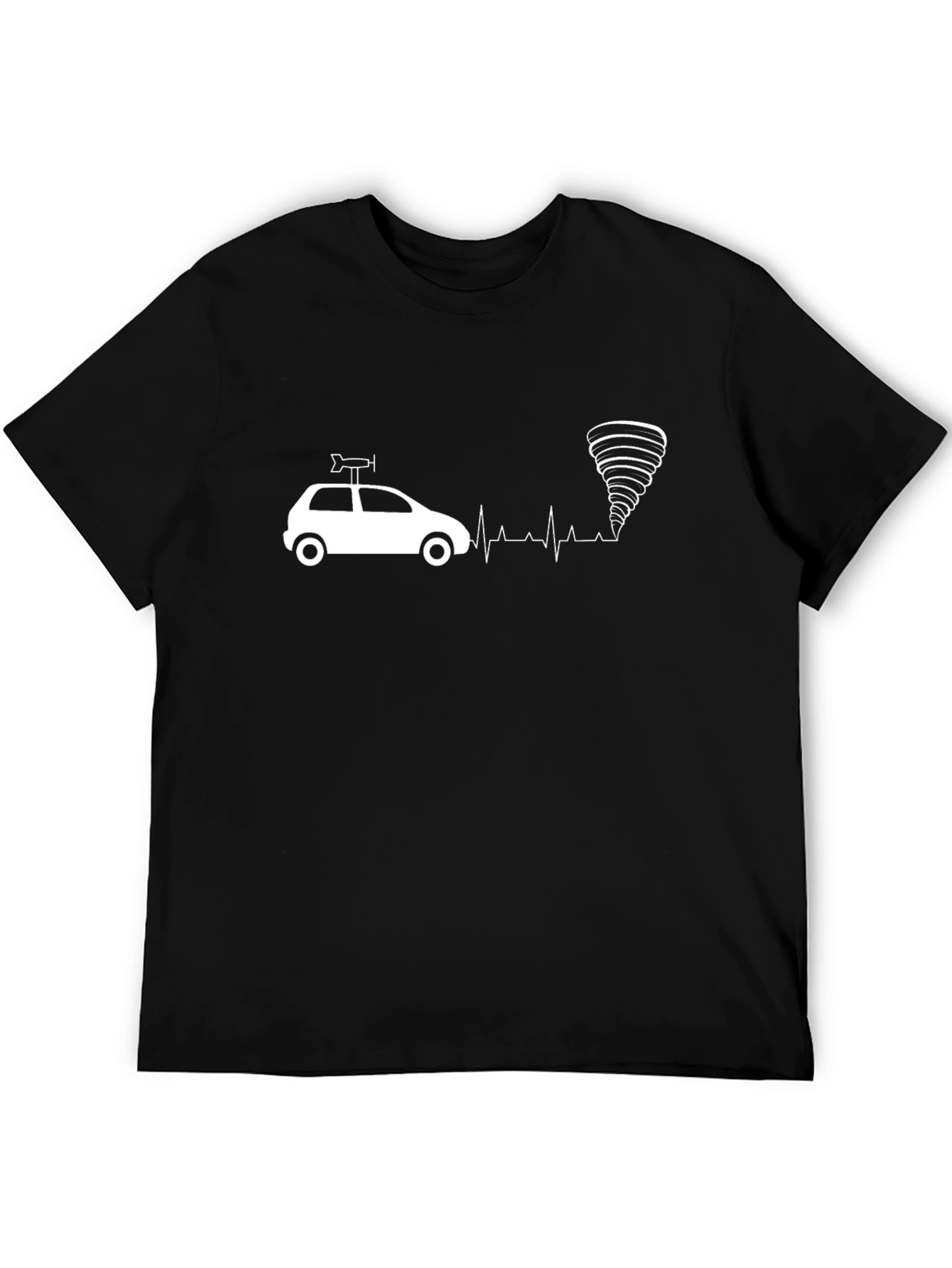 Storm Chaser Car & Tornado Graphic Tee