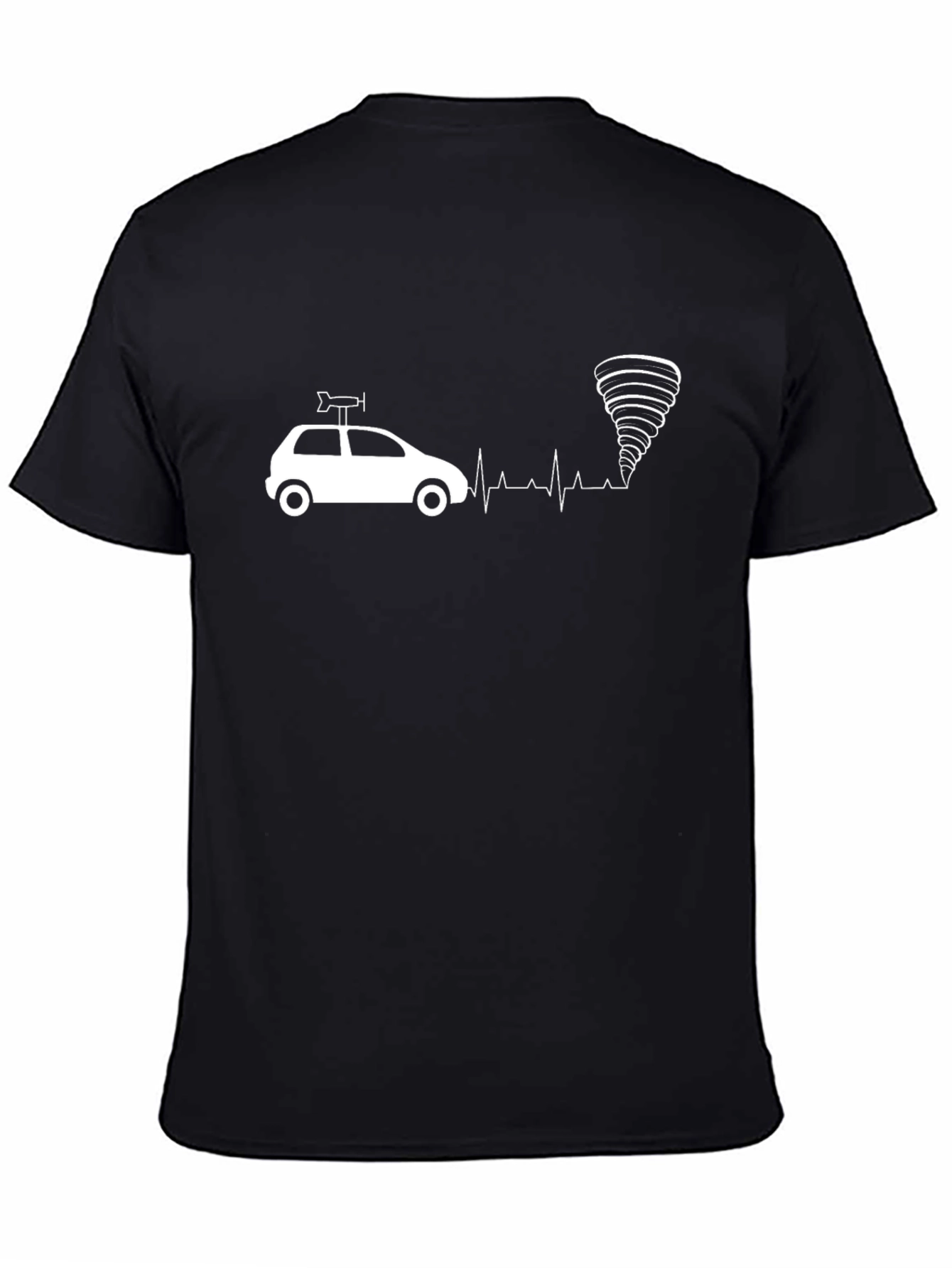 Storm Chaser Car & Tornado Graphic Tee