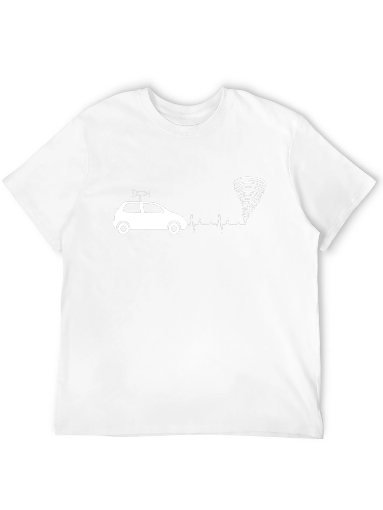 Storm Chaser Car & Tornado Graphic Tee