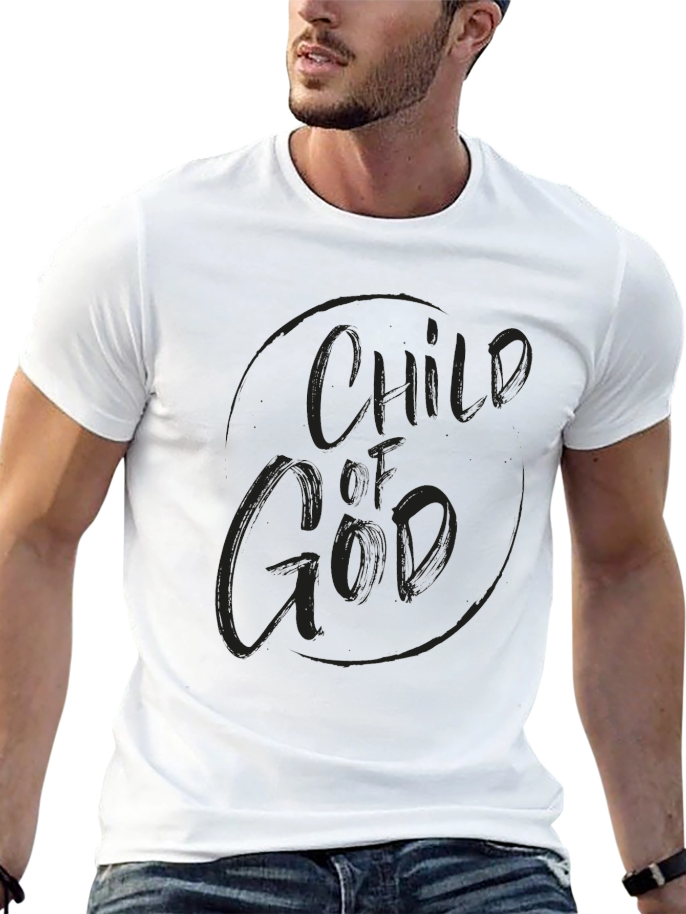 Child of God Black Graphic Tee