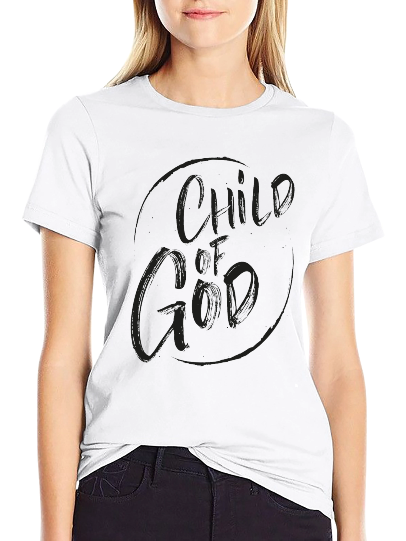 Child of God Black Graphic Tee