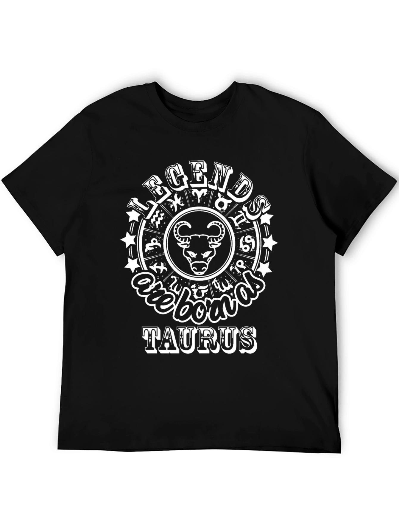 Legends are Born as Taurus Graphic T-Shirt