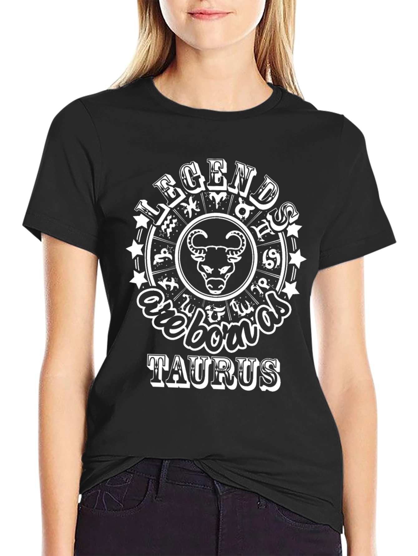 Legends are Born as Taurus Graphic T-Shirt