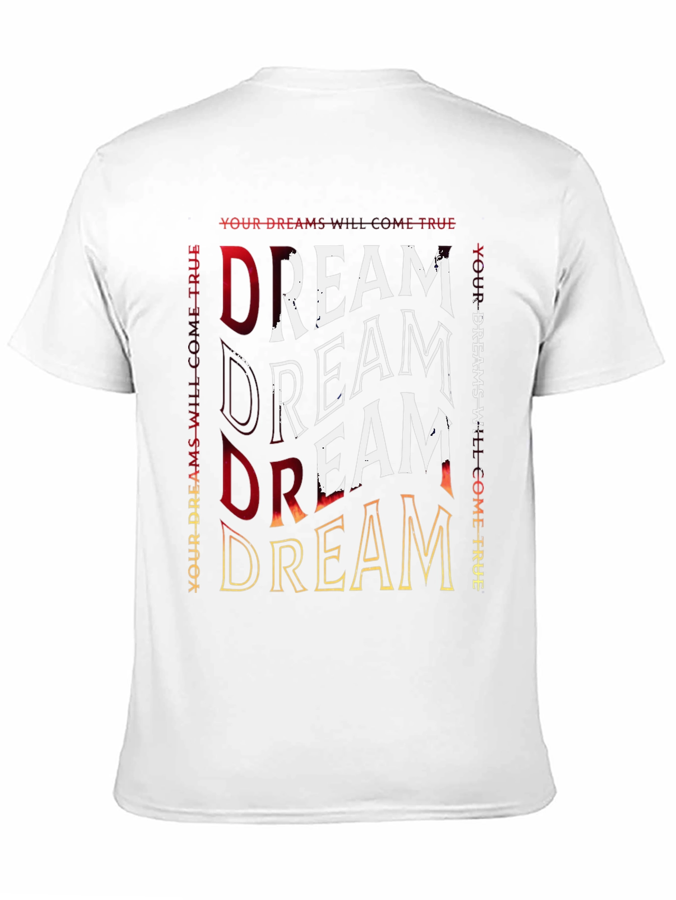 Dream Graphic Print Black T-Shirt