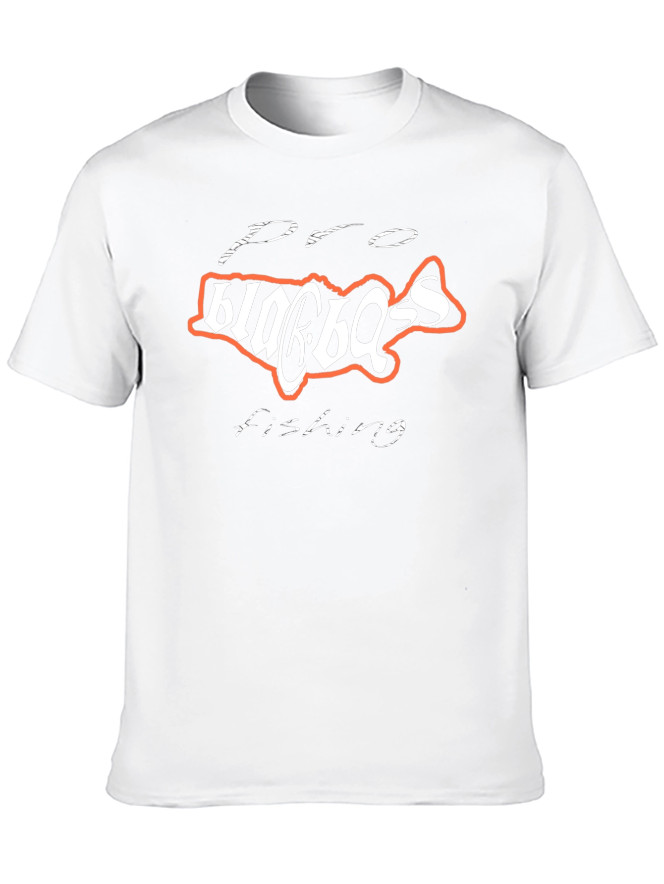 Pro Bass Fishing T-Shirt - Black