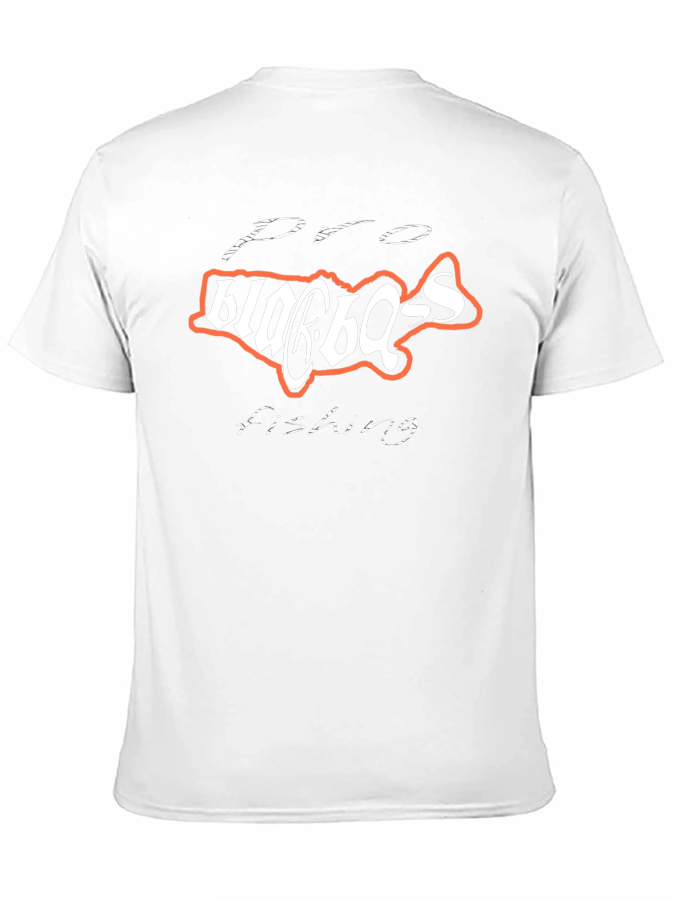 Pro Bass Fishing T-Shirt - Black