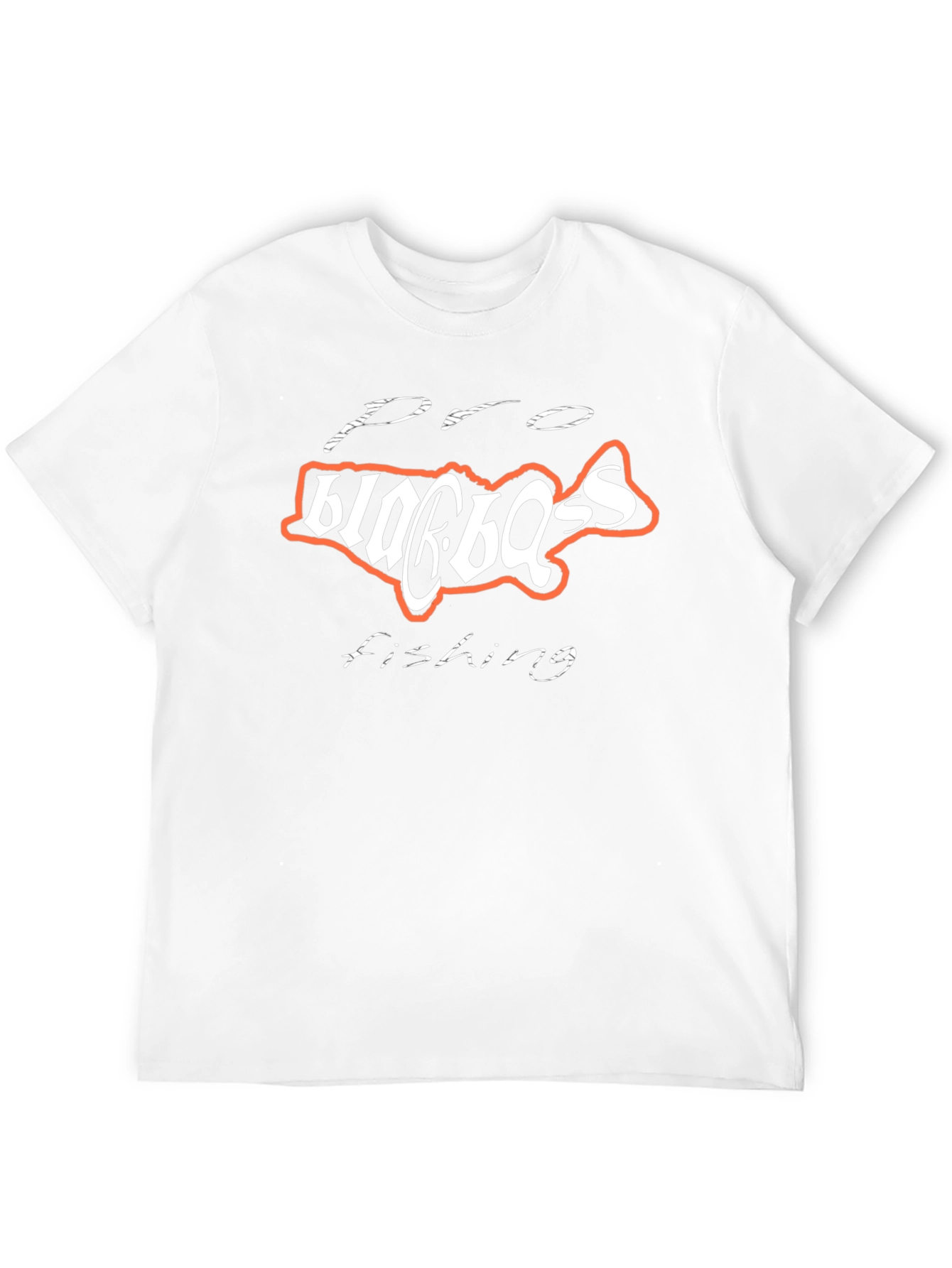 Pro Bass Fishing T-Shirt - Black