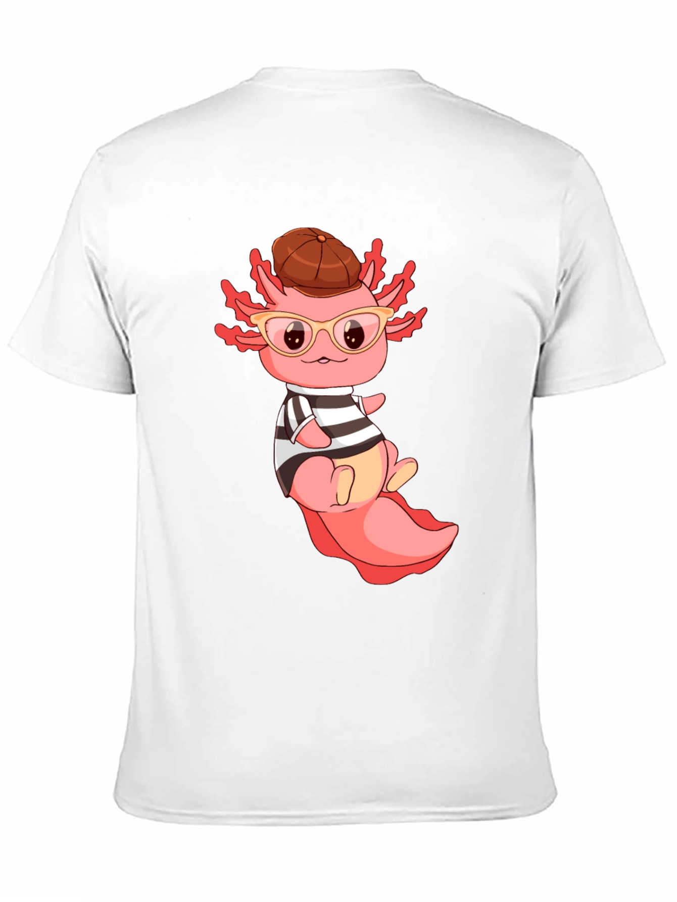 Axolotl Cartoon T-Shirt