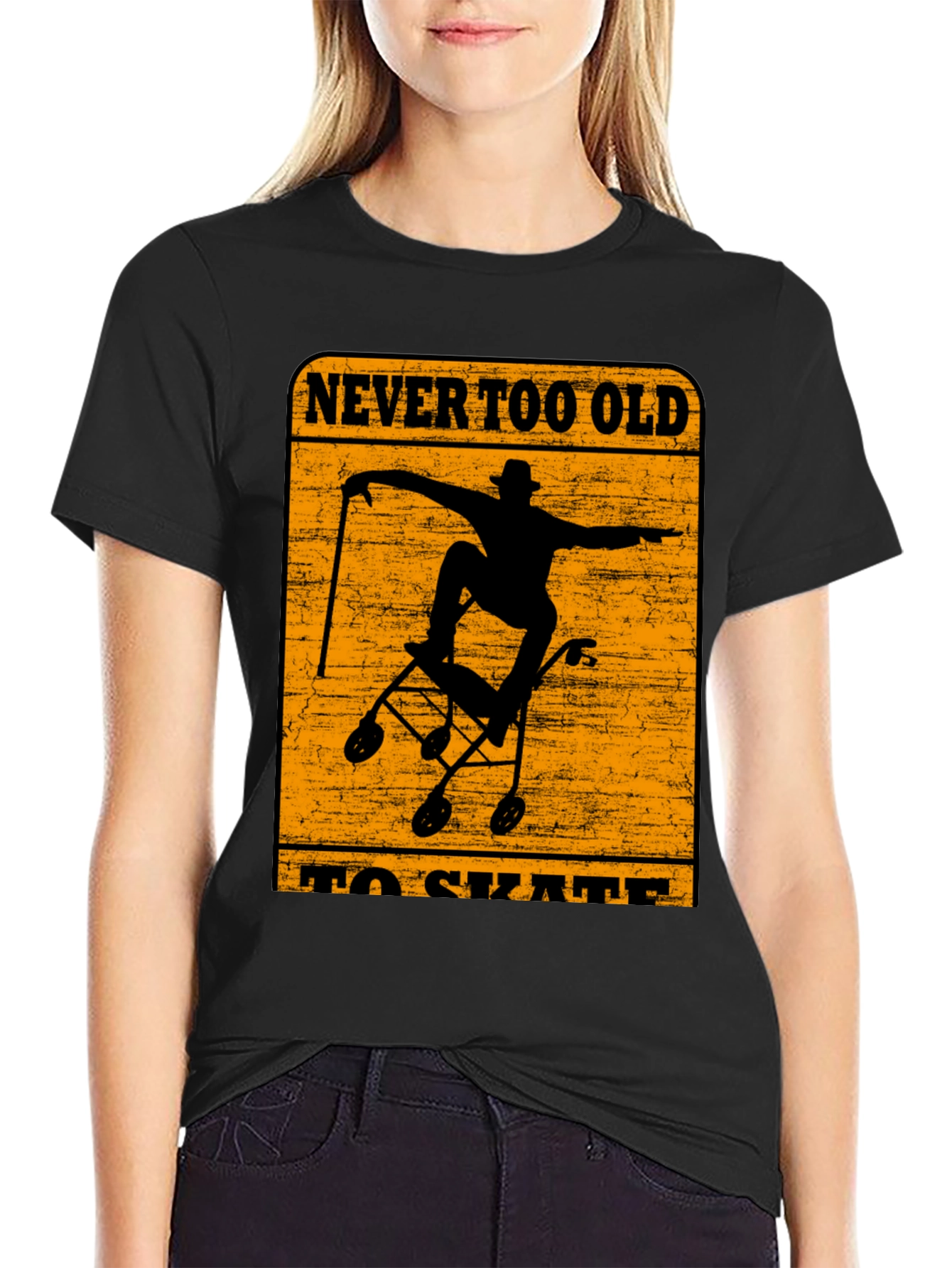 Never Too Old To Skate Graphic Tee