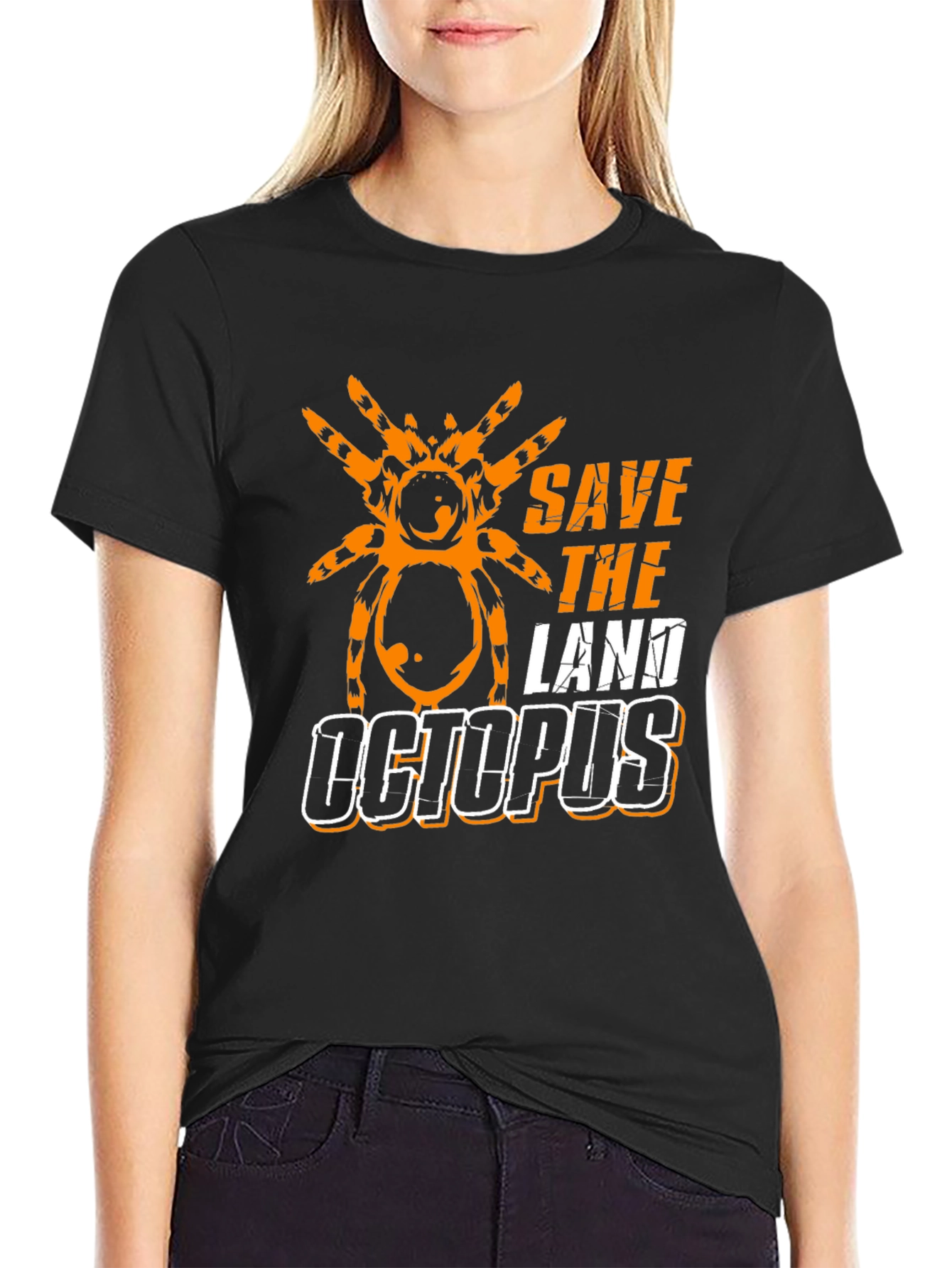 Save the Land Octopus Graphic Tee