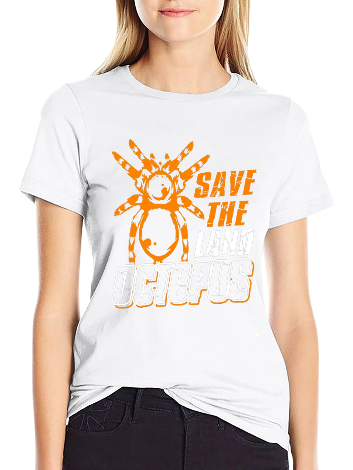 Save the Land Octopus Graphic Tee