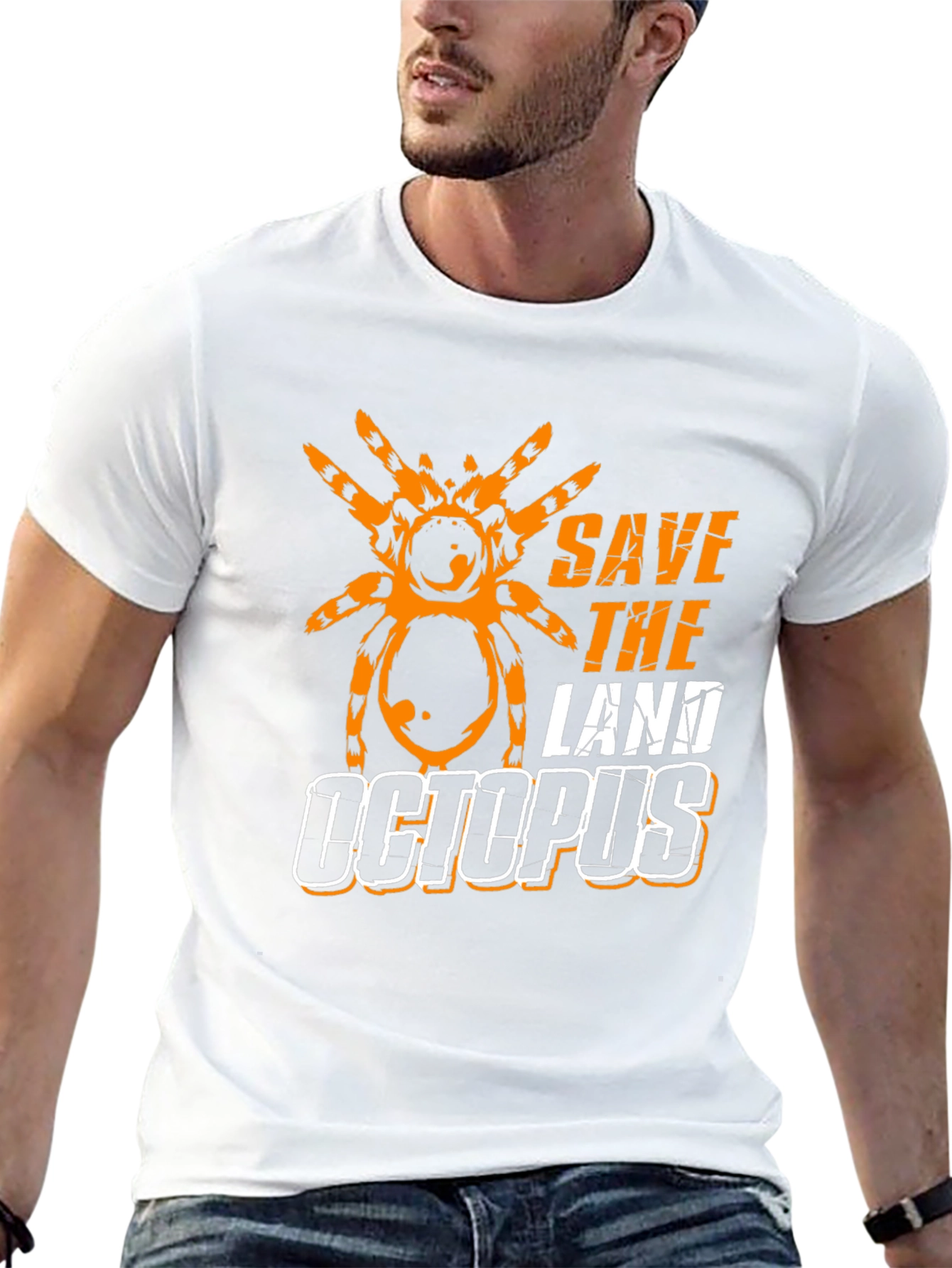 Save the Land Octopus Graphic Tee