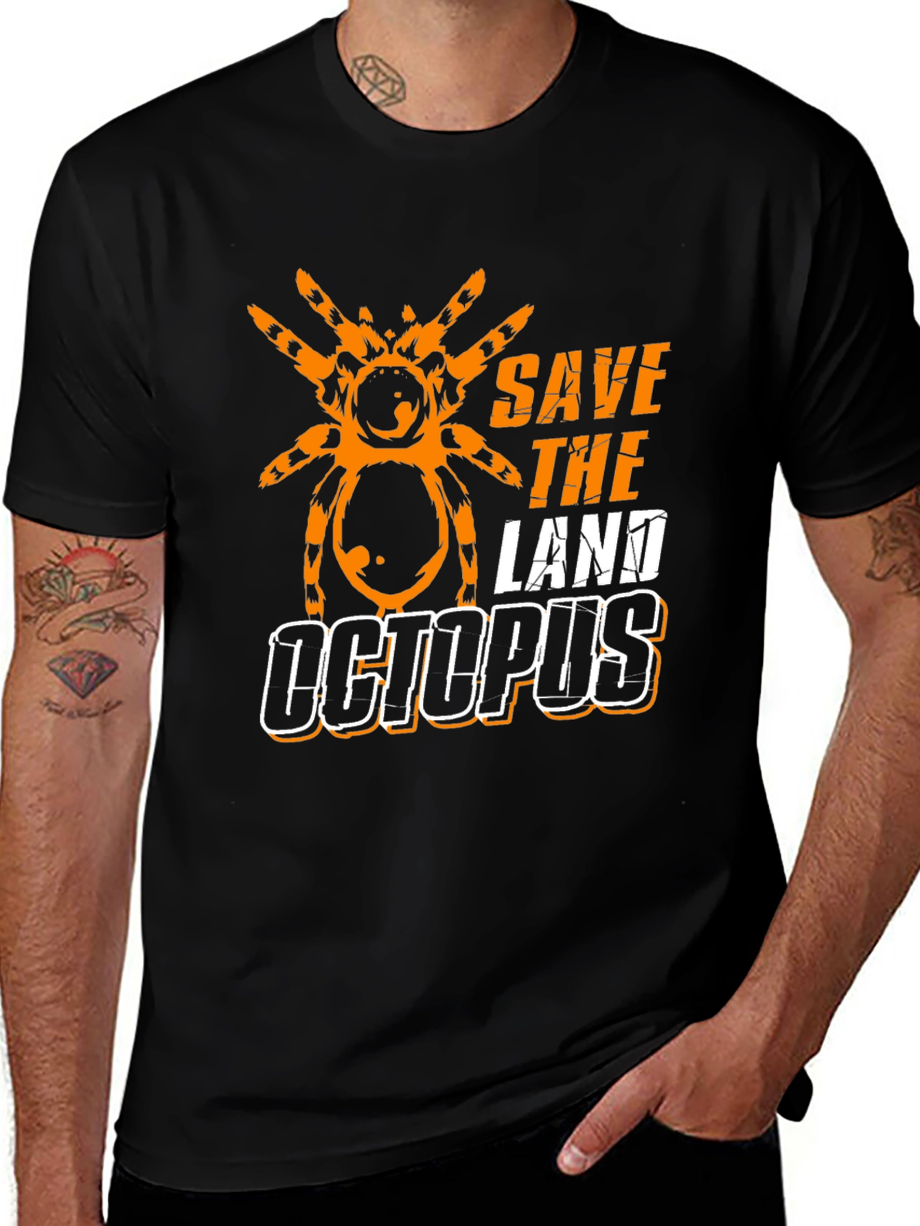 Save the Land Octopus Graphic Tee