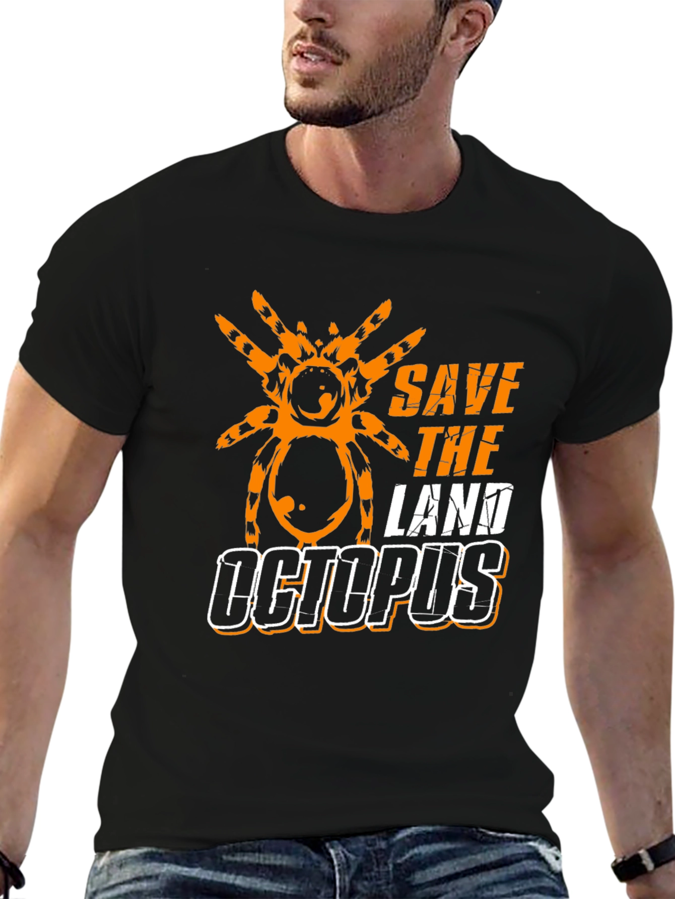 Save the Land Octopus Graphic Tee