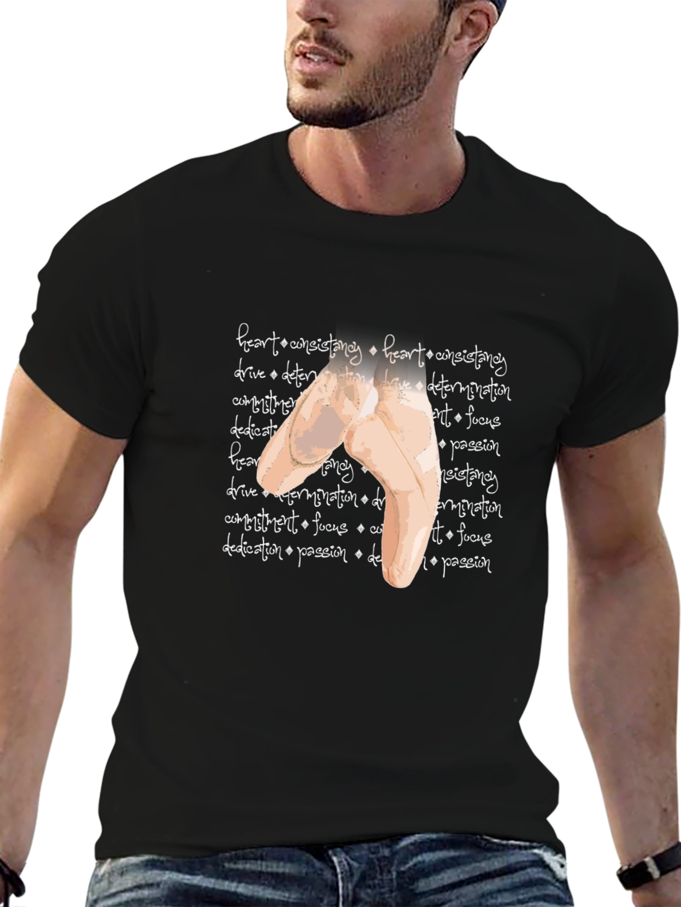 Ballet Pointe Shoes Graphic T-Shirt