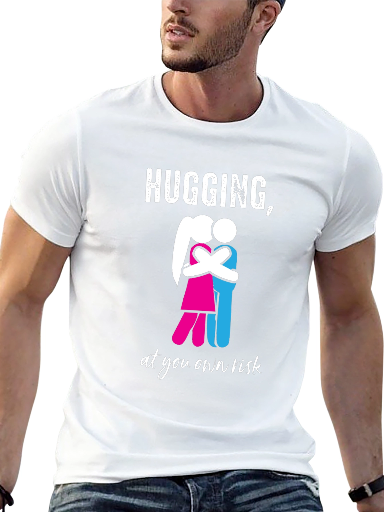 Hugging at Your Own Risk Graphic T-Shirt