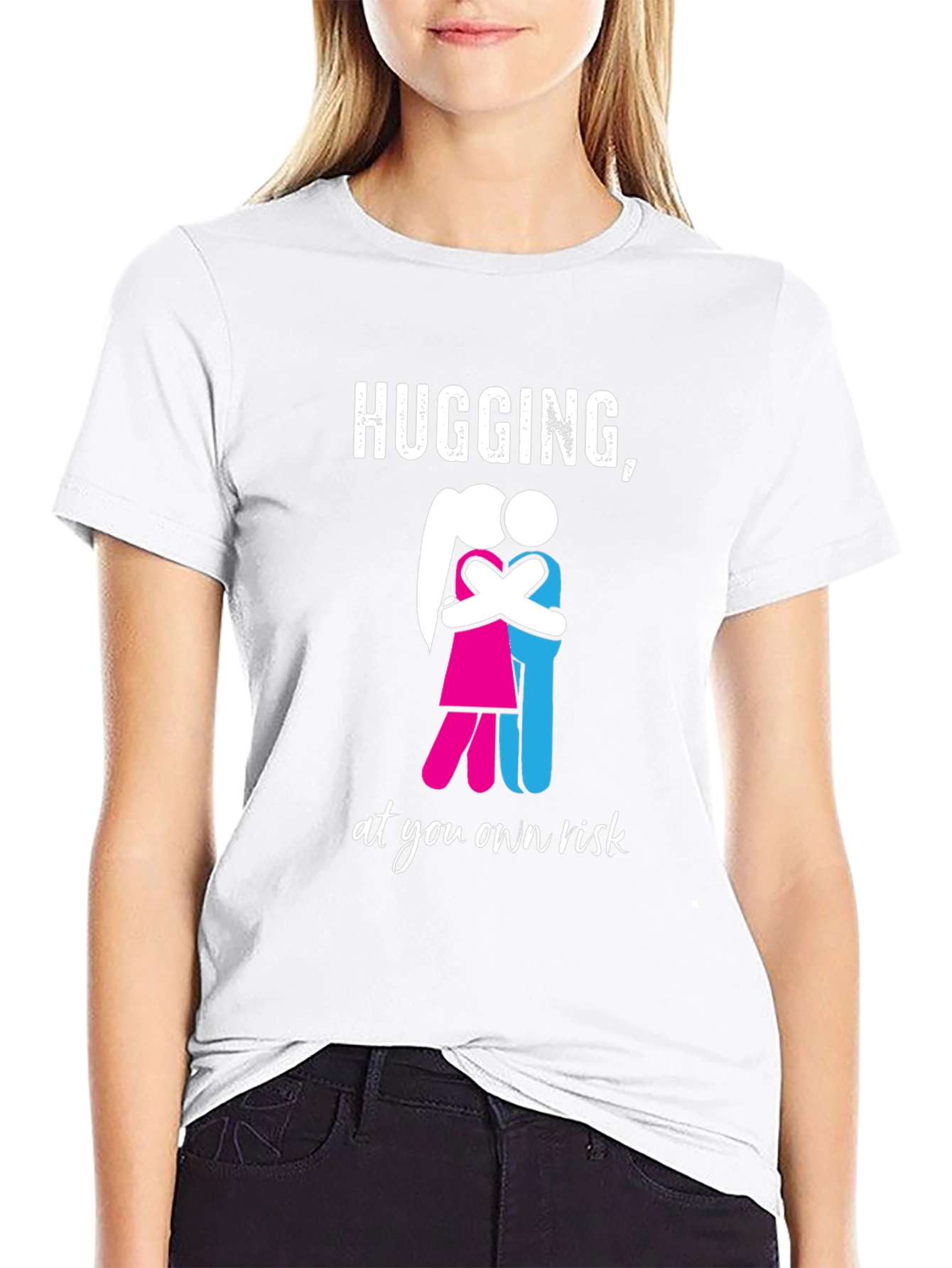 Hugging at Your Own Risk Graphic T-Shirt