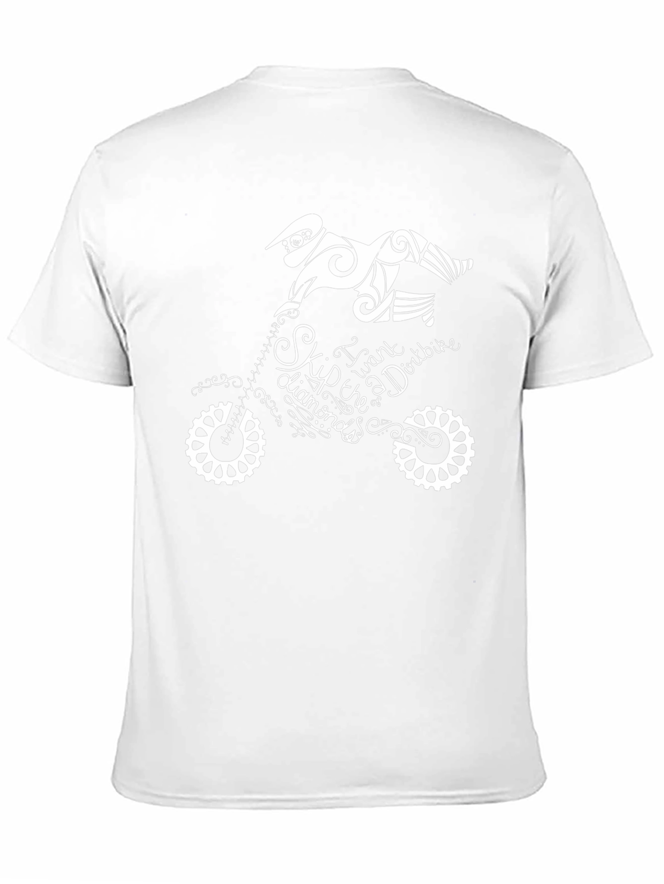Dirt Bike Graphic Tee - Skip the Diamonds T-Shirt