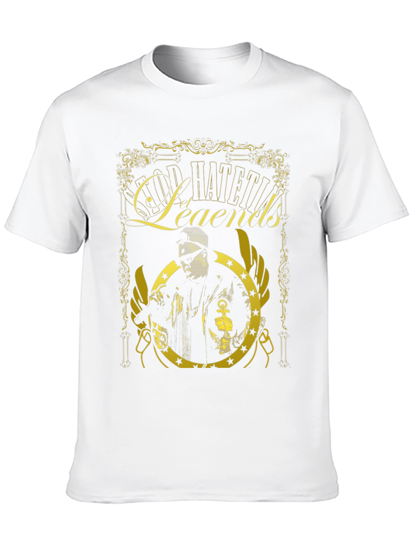 God Hates Till Legends Black T-Shirt