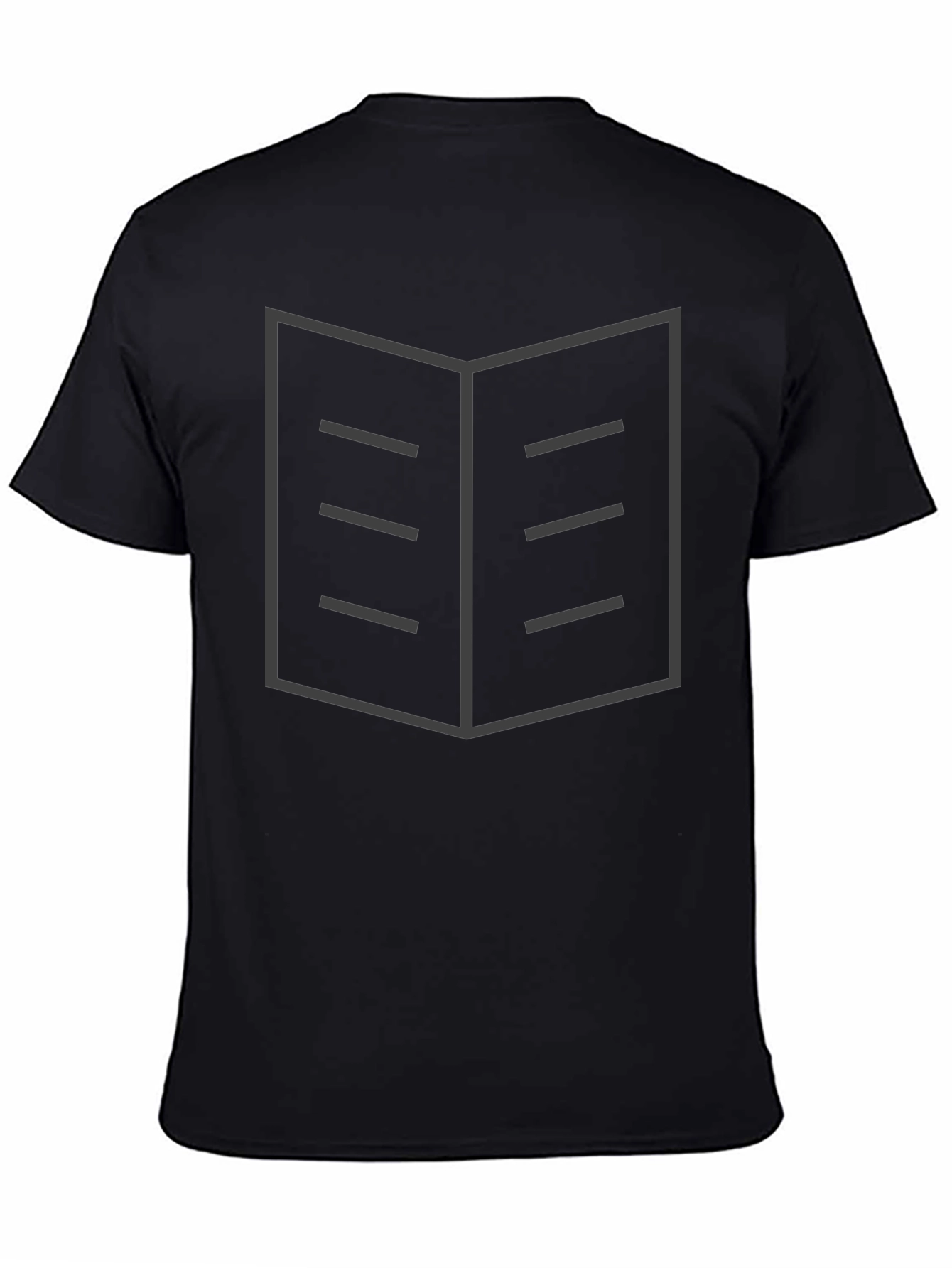 Book Graphic Black T-Shirt